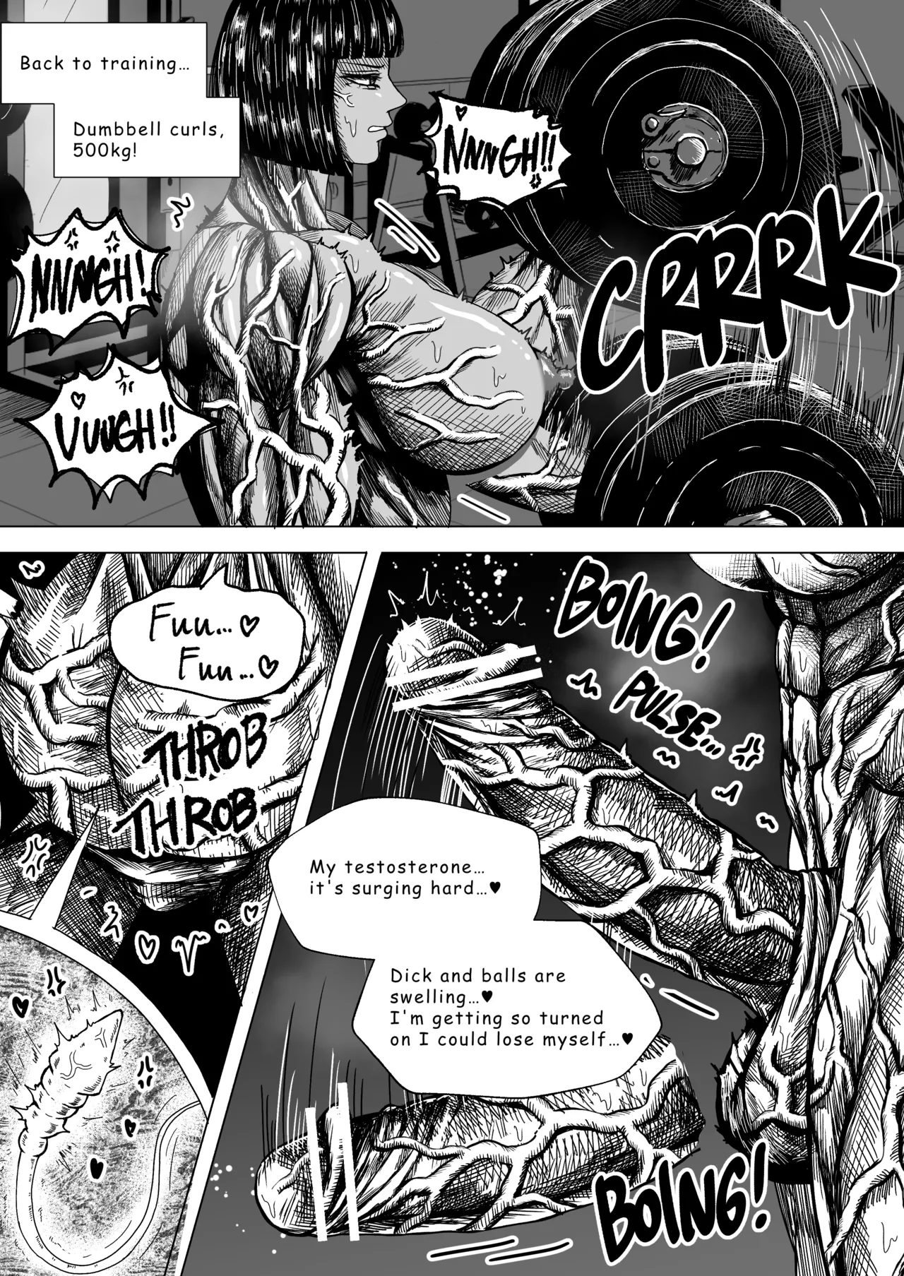 Muscular Futa Manga Chapter 1 - page 4