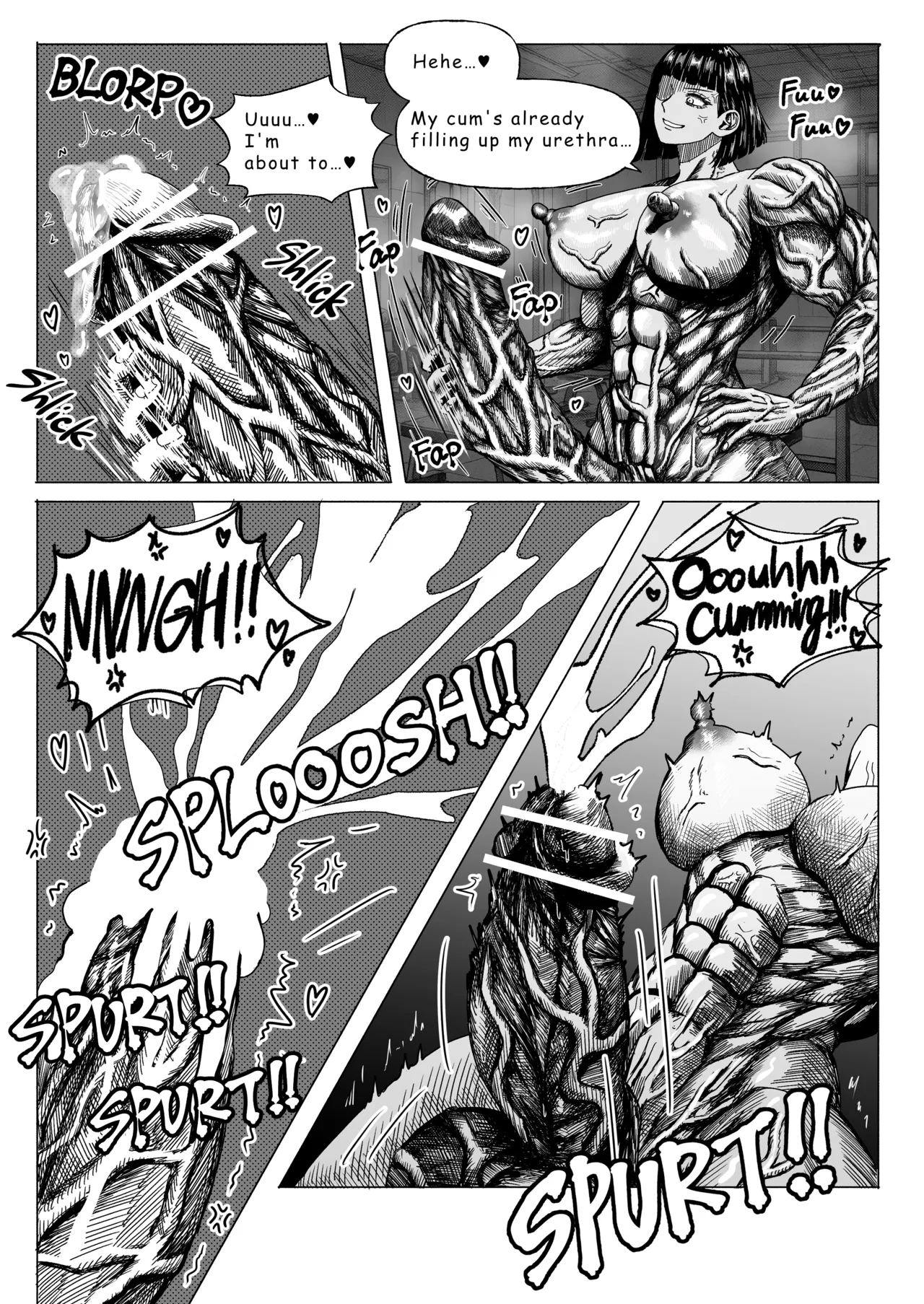Muscular Futa Manga Chapter 1 - page 7