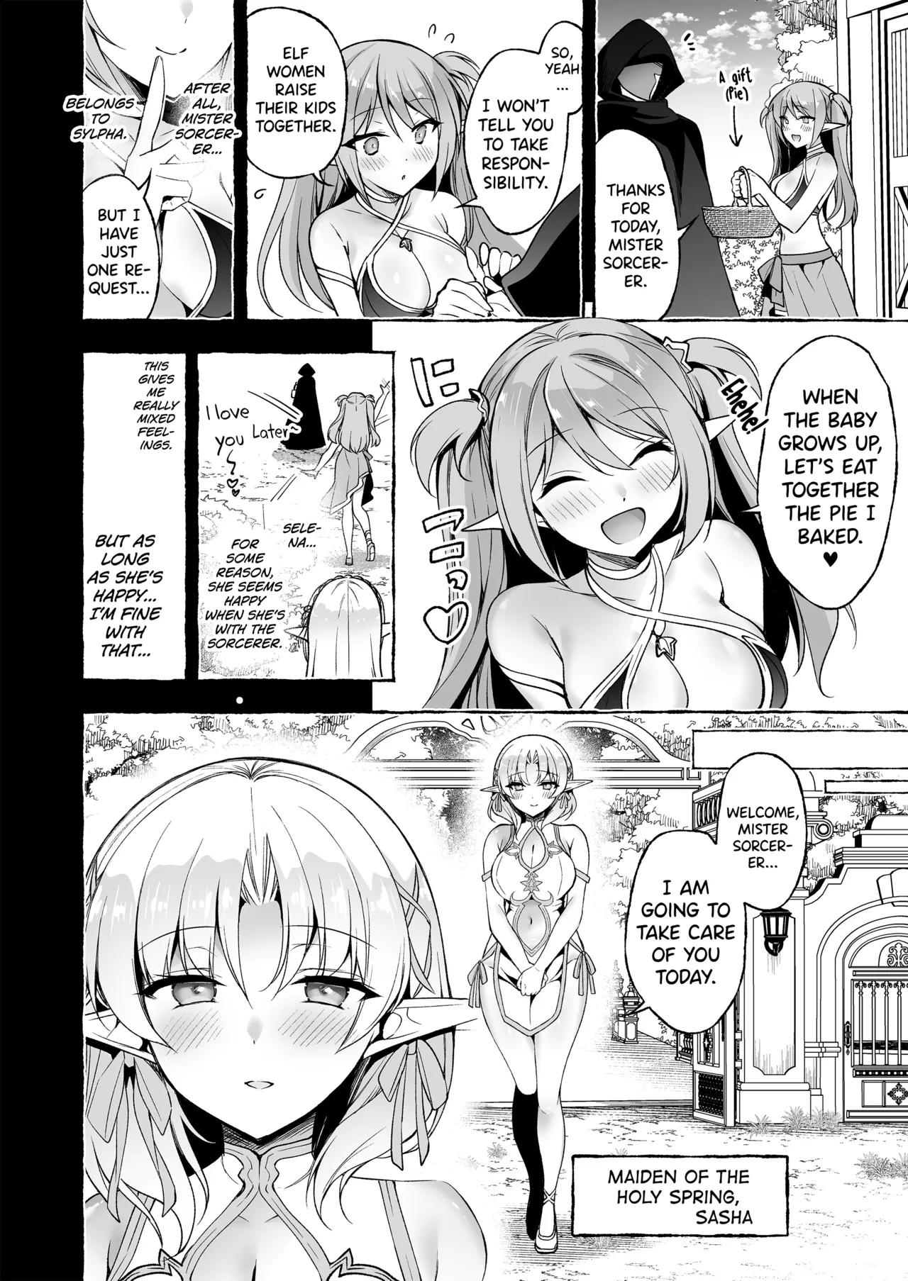 Inmon Majutsushi no Elf Harem Chapter 1 - page 30