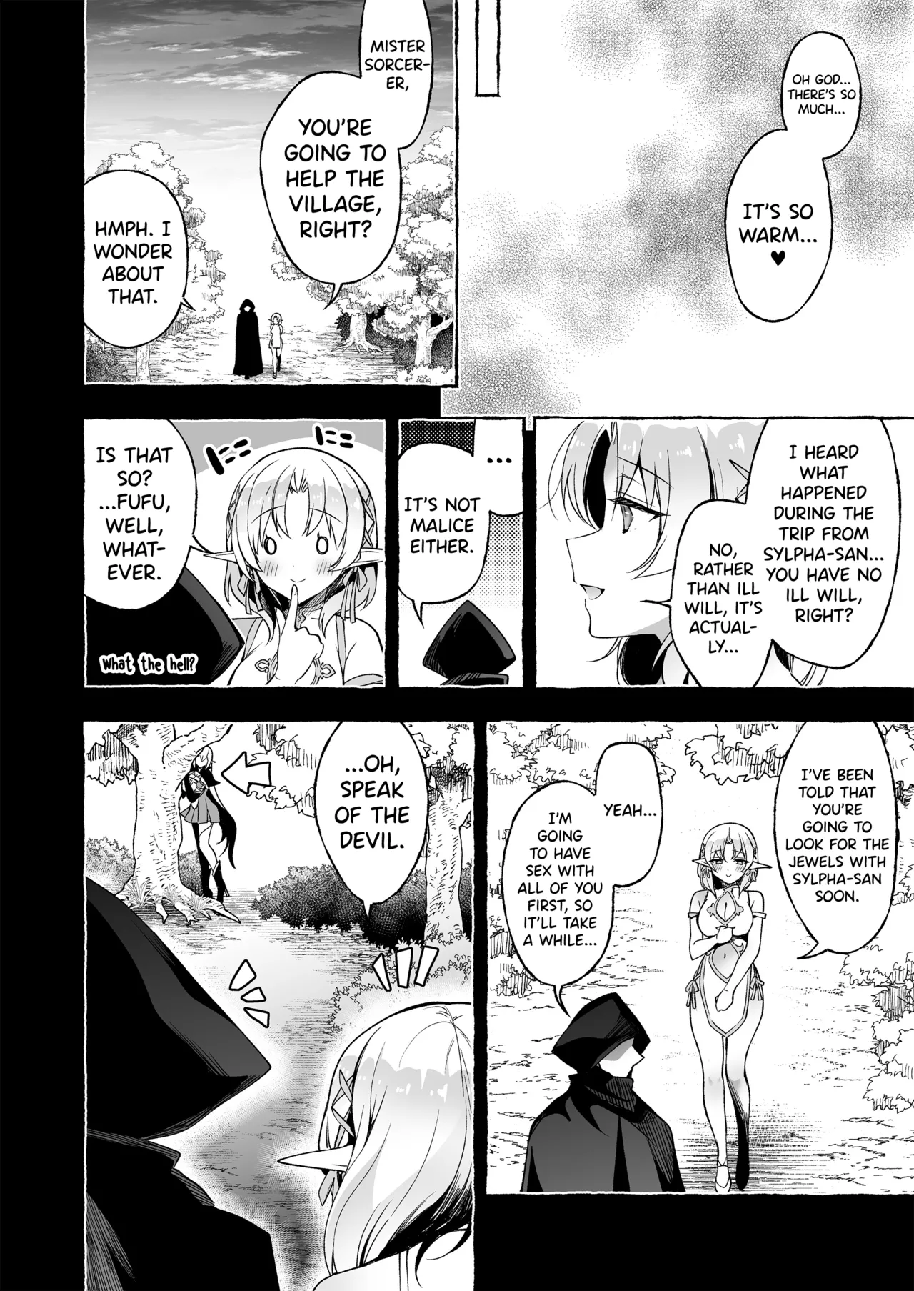 Inmon Majutsushi no Elf Harem Chapter 1 - page 40