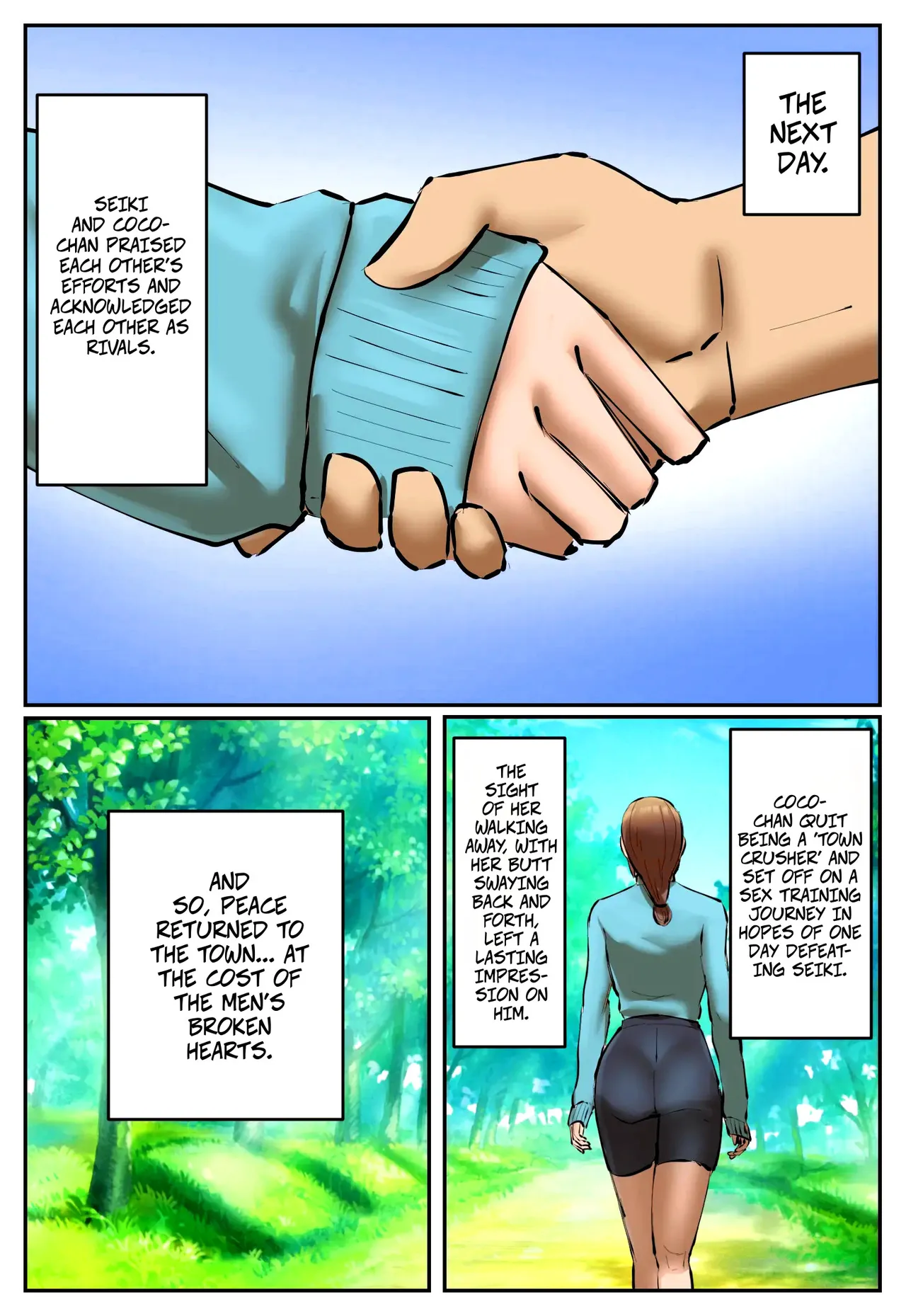 My Part-Time Job Is To Get Revenge: The Loose Woman -- Fukushuu Yami Beit "Machi no Keikan ga Kowareru Kono Oppai Onna o Oidashite Hoshii" Chapter 1 - page 41