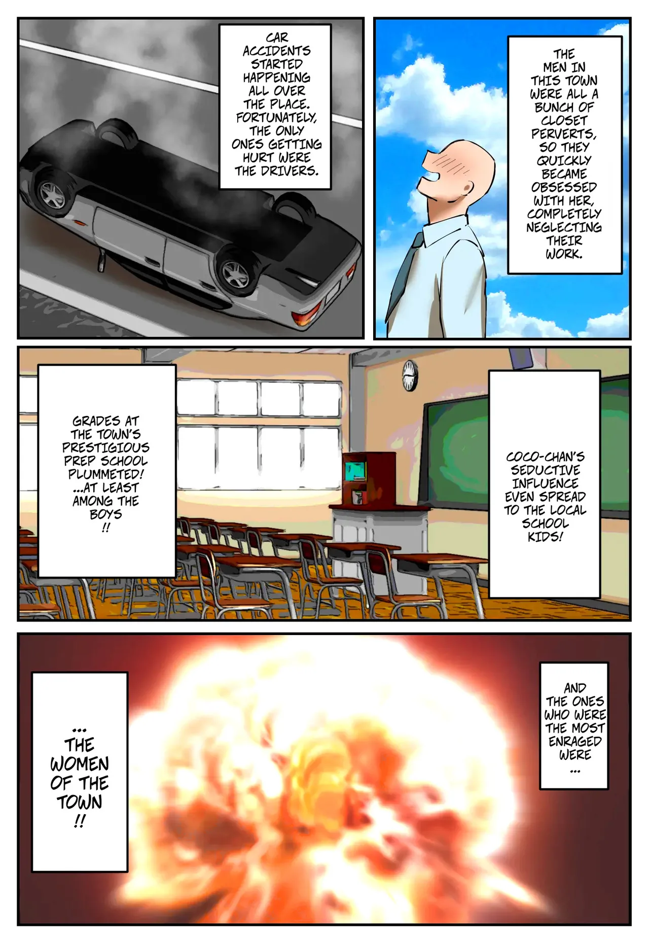 My Part-Time Job Is To Get Revenge: The Loose Woman -- Fukushuu Yami Beit "Machi no Keikan ga Kowareru Kono Oppai Onna o Oidashite Hoshii" Chapter 1 - page 5