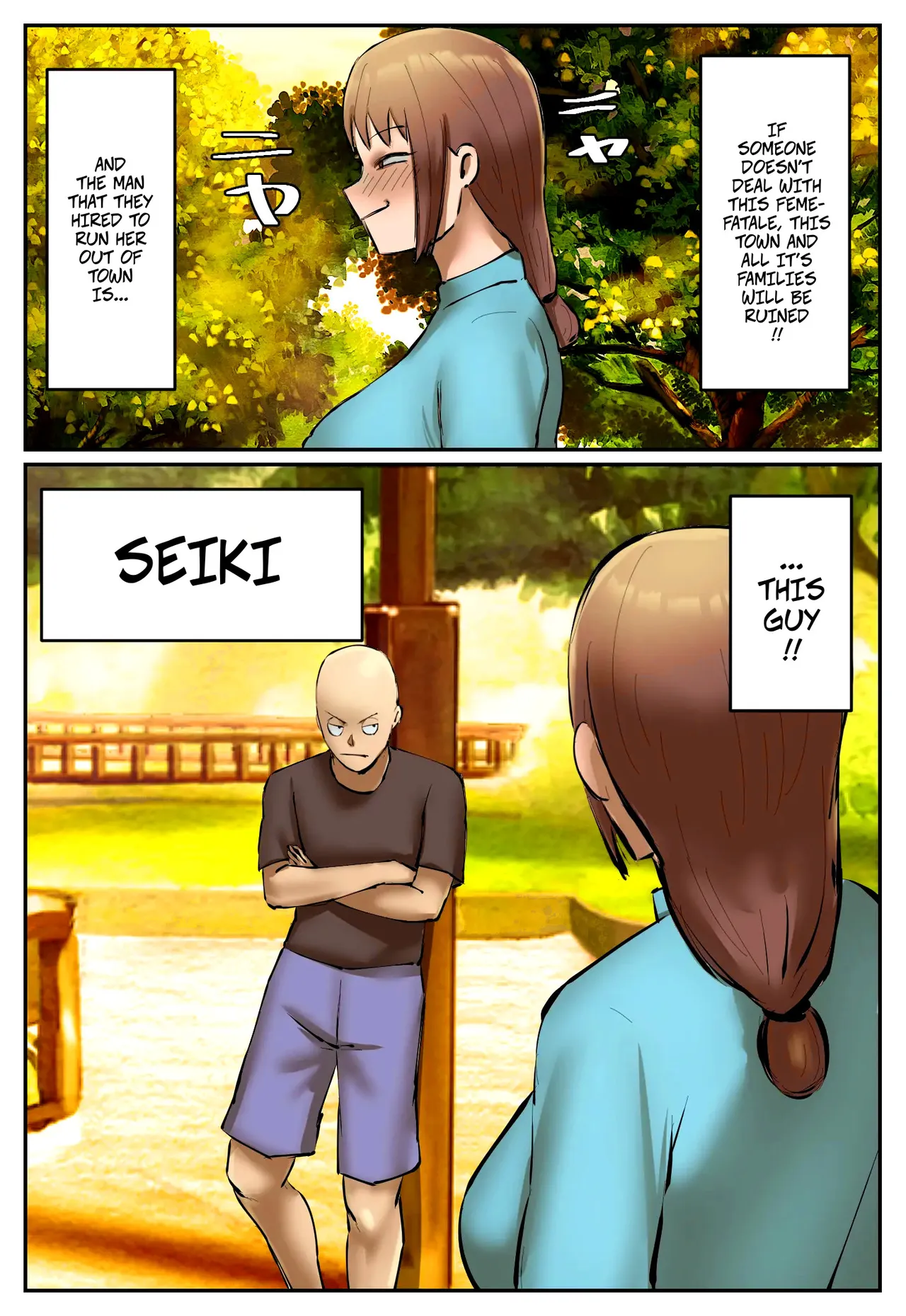 My Part-Time Job Is To Get Revenge: The Loose Woman -- Fukushuu Yami Beit "Machi no Keikan ga Kowareru Kono Oppai Onna o Oidashite Hoshii" Chapter 1 - page 6