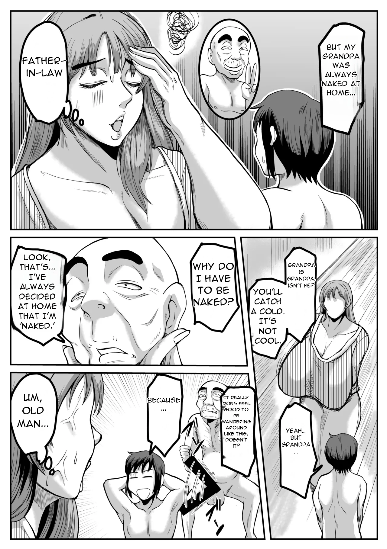 Gifu to, Soshite Musuko to - With My Father-in-Law and My Son... Chapter 1 - page 12