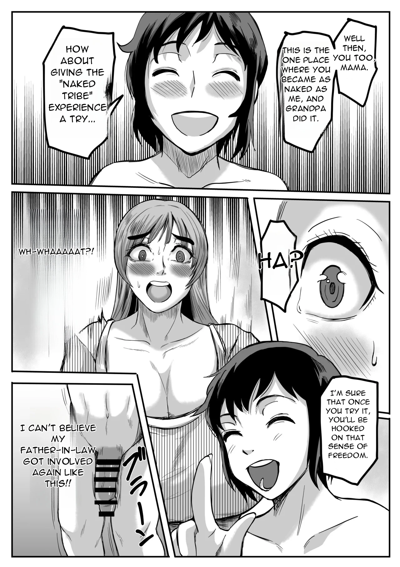 Gifu to, Soshite Musuko to - With My Father-in-Law and My Son... Chapter 1 - page 13
