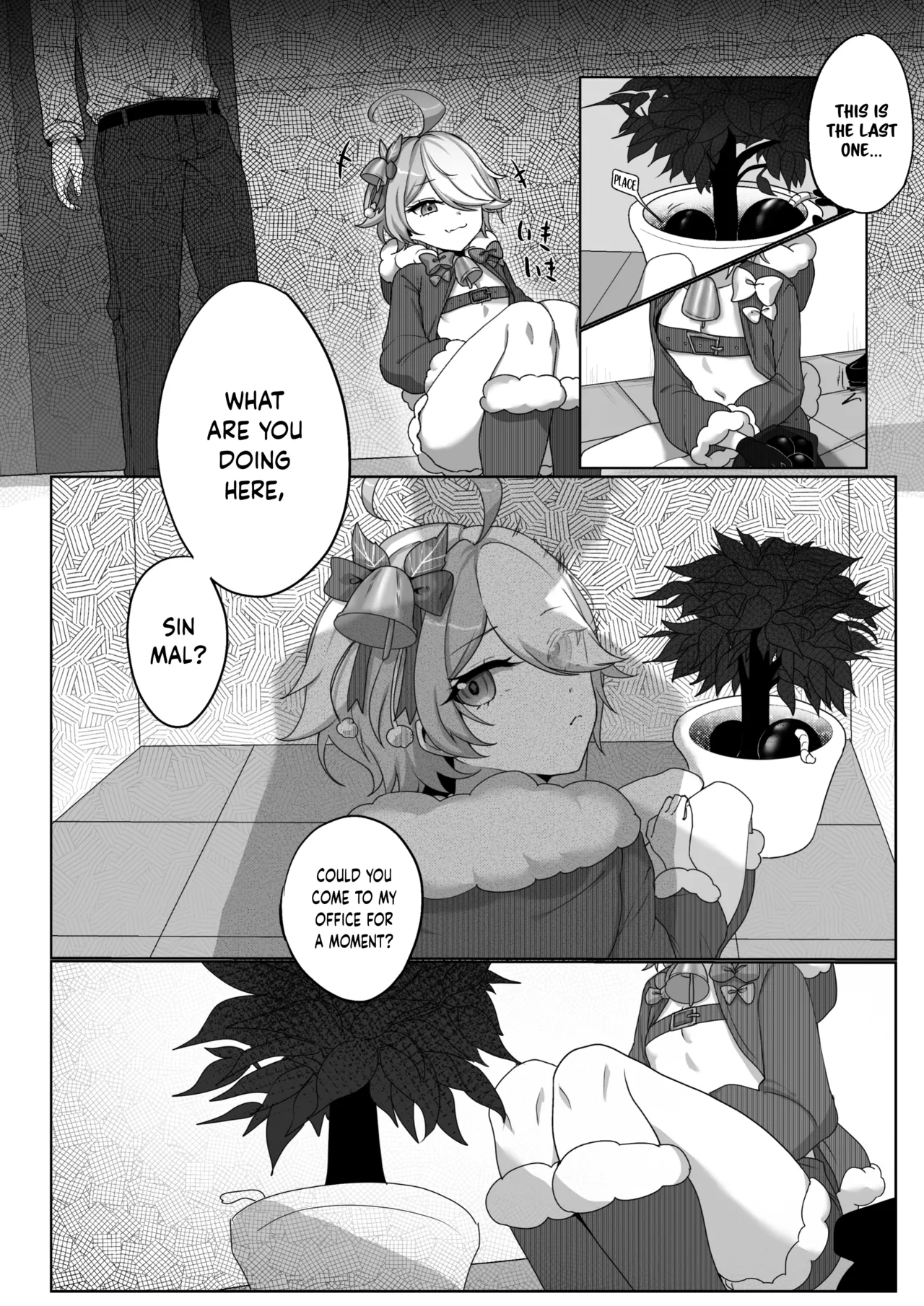 Bad Girl Sin Mal's Training Time Chapter 1 - page 4