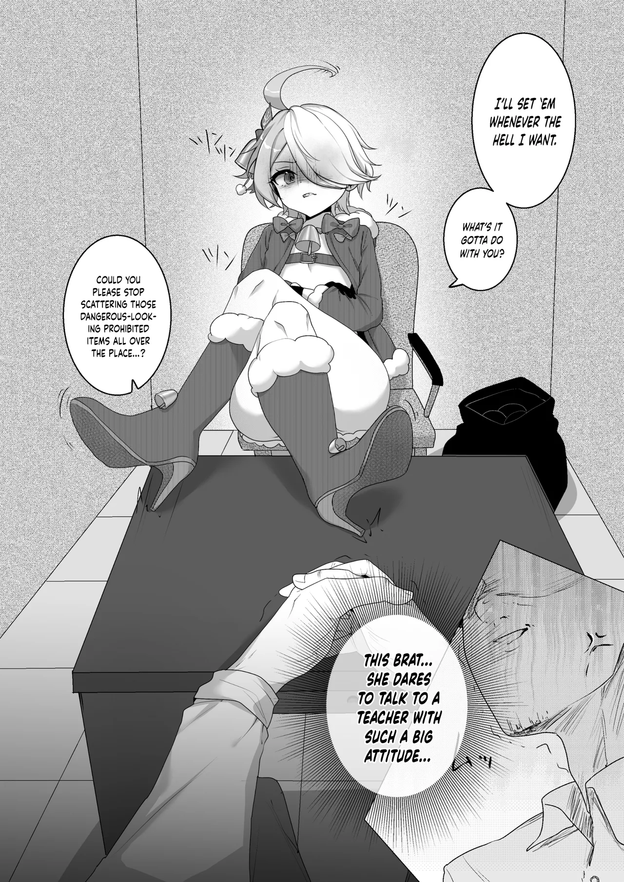 Bad Girl Sin Mal's Training Time Chapter 1 - page 5