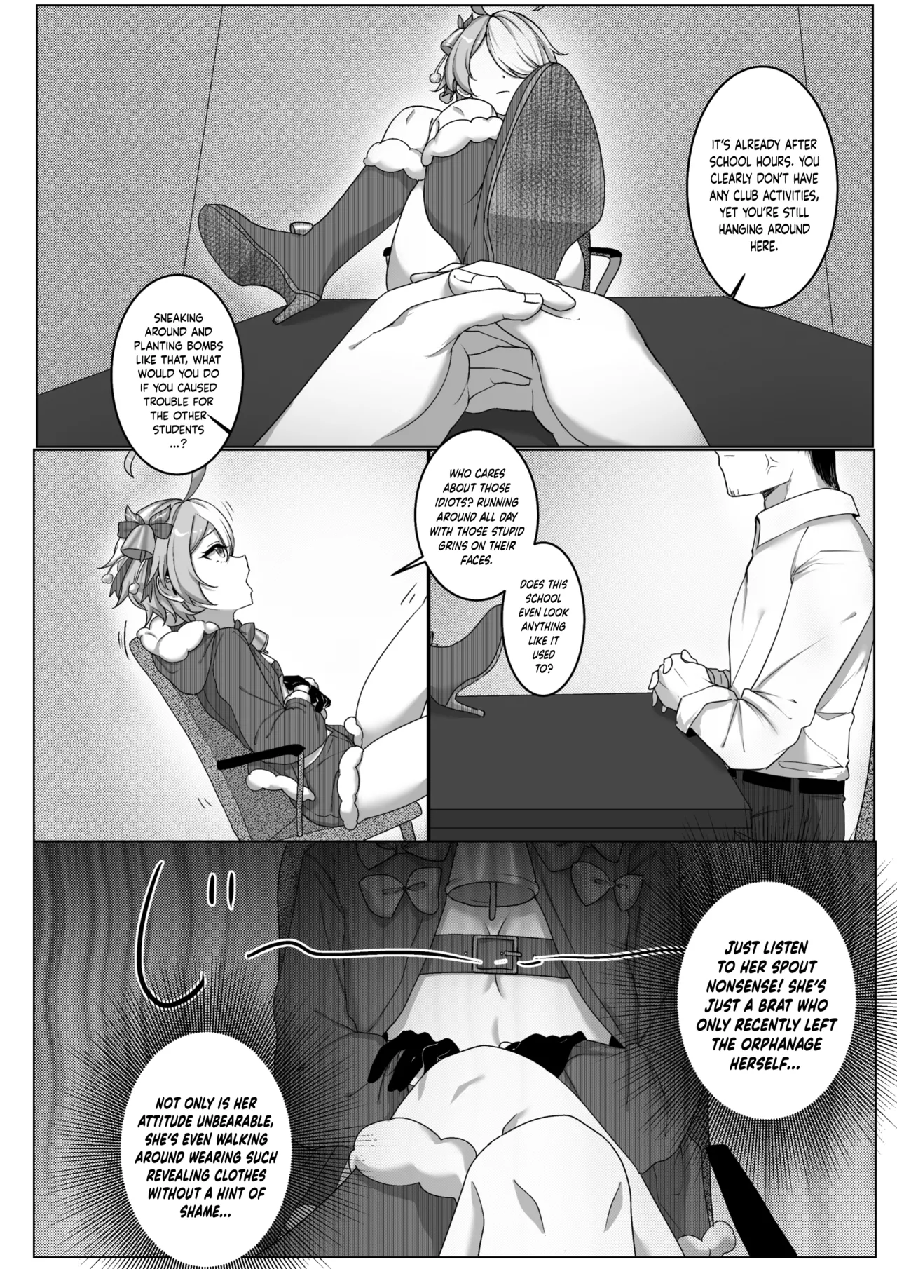 Bad Girl Sin Mal's Training Time Chapter 1 - page 6