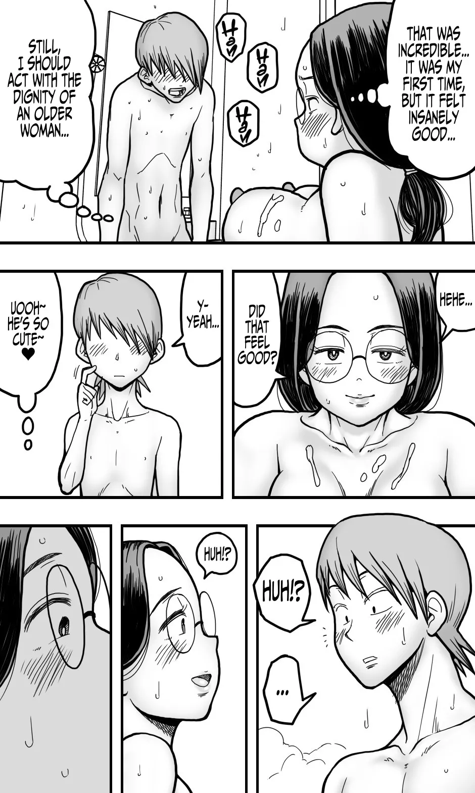 A Plain 30's Virgin Aunt Gives In To Lust For Rude Nephew Chapter 1 - page 27