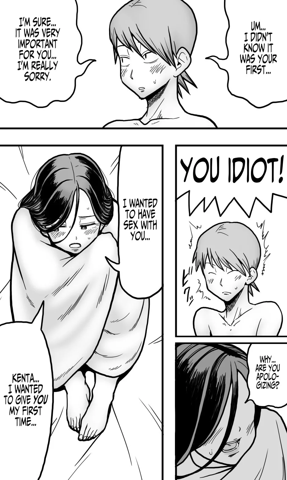 A Plain 30's Virgin Aunt Gives In To Lust For Rude Nephew Chapter 1 - page 31