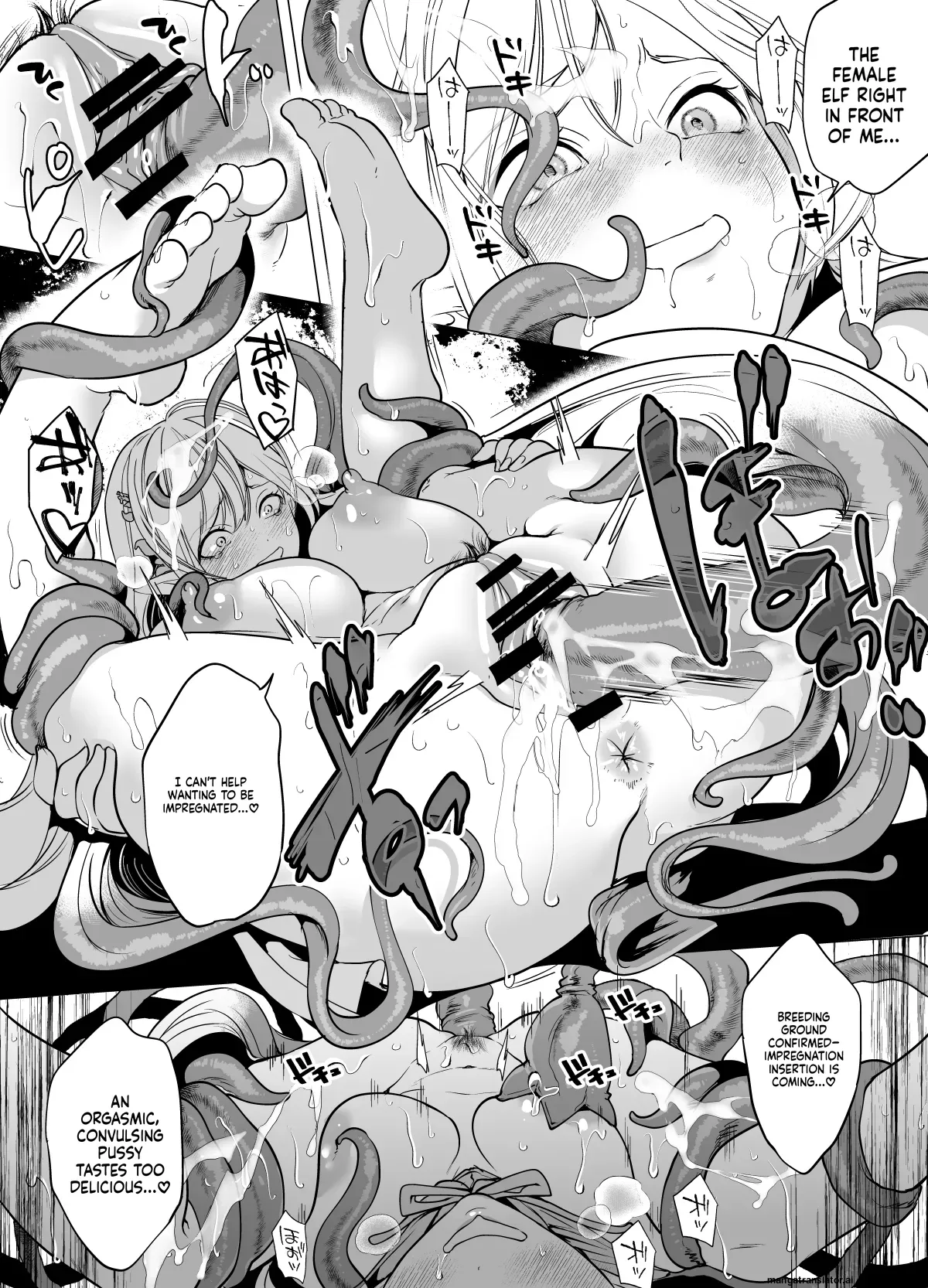 Shokushu to Kankaku Kyouyuu shite Hara nda Elf Oyako no Junan Chapter 1 - page 20