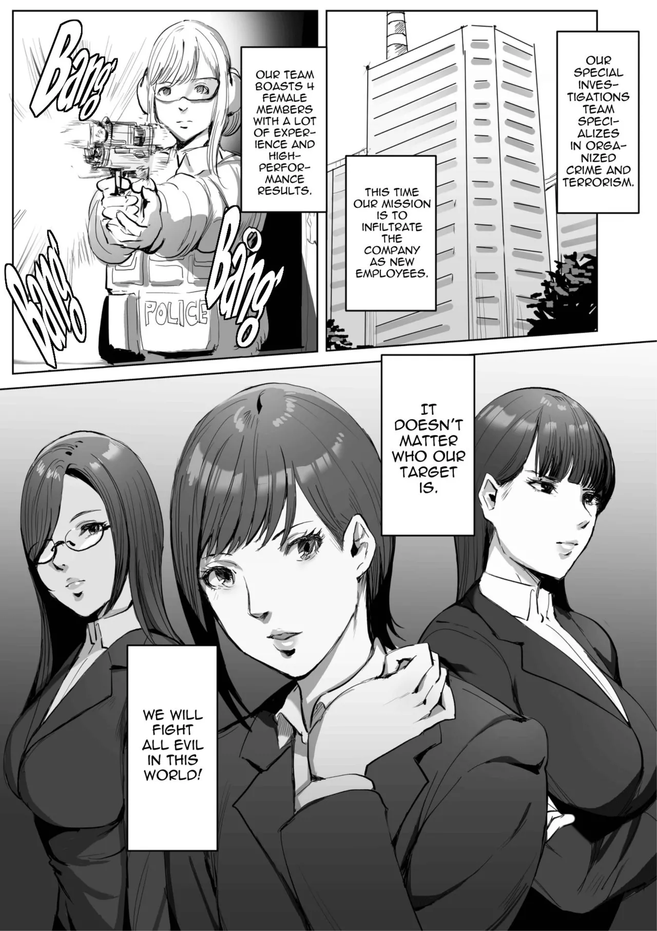 When I Infiltrated A High-Tech Company I Was Modified Into A Perverted Futanari Android Chapter 1 - page 6