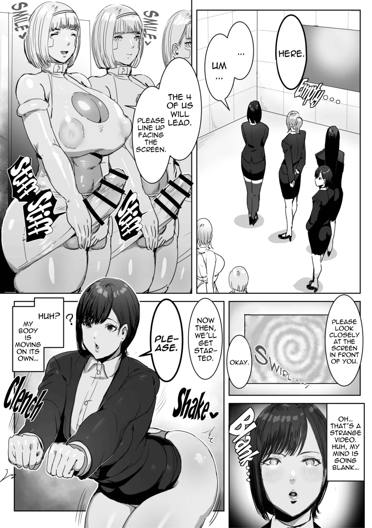 When I Infiltrated A High-Tech Company I Was Modified Into A Perverted Futanari Android Chapter 1 - page 8