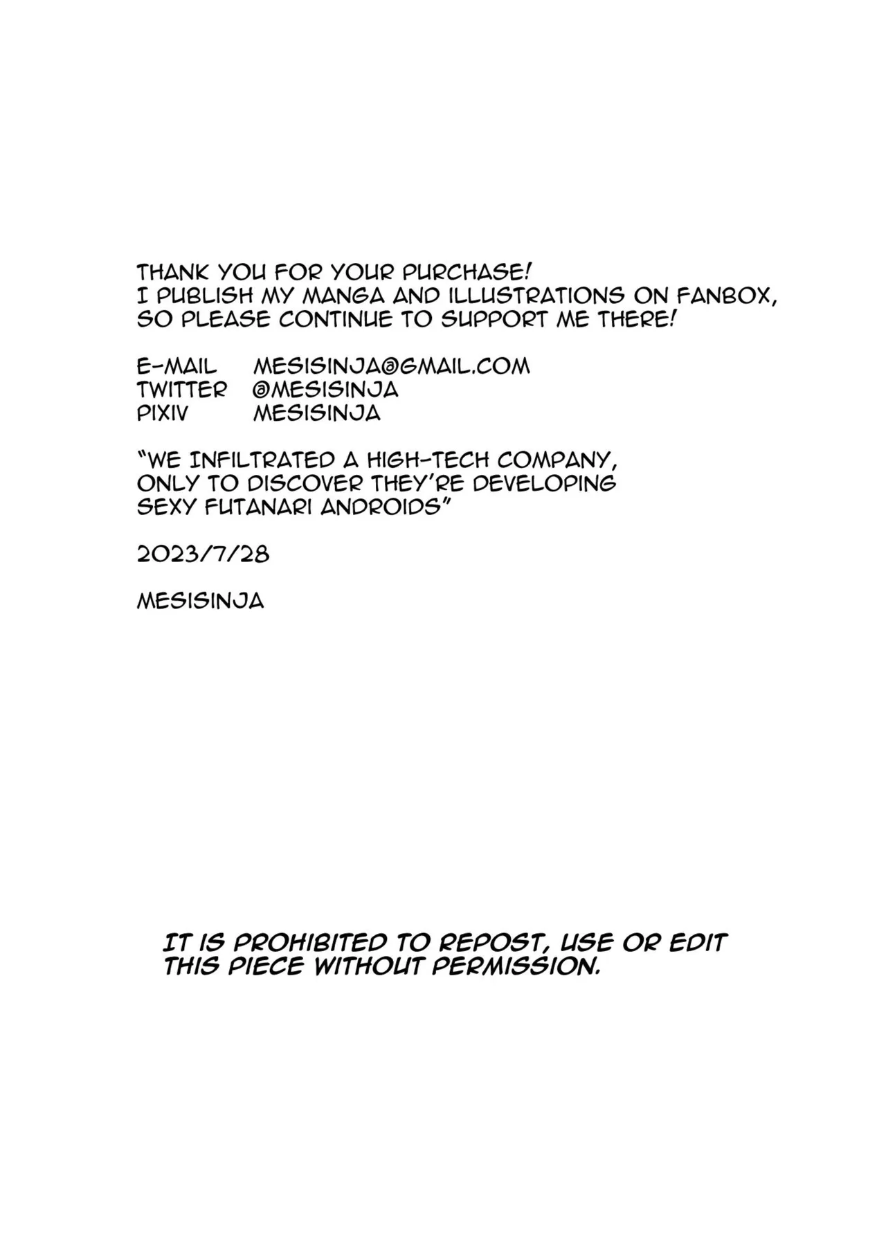 When I Infiltrated A High-Tech Company I Was Modified Into A Perverted Futanari Android Chapter 1 - page 93