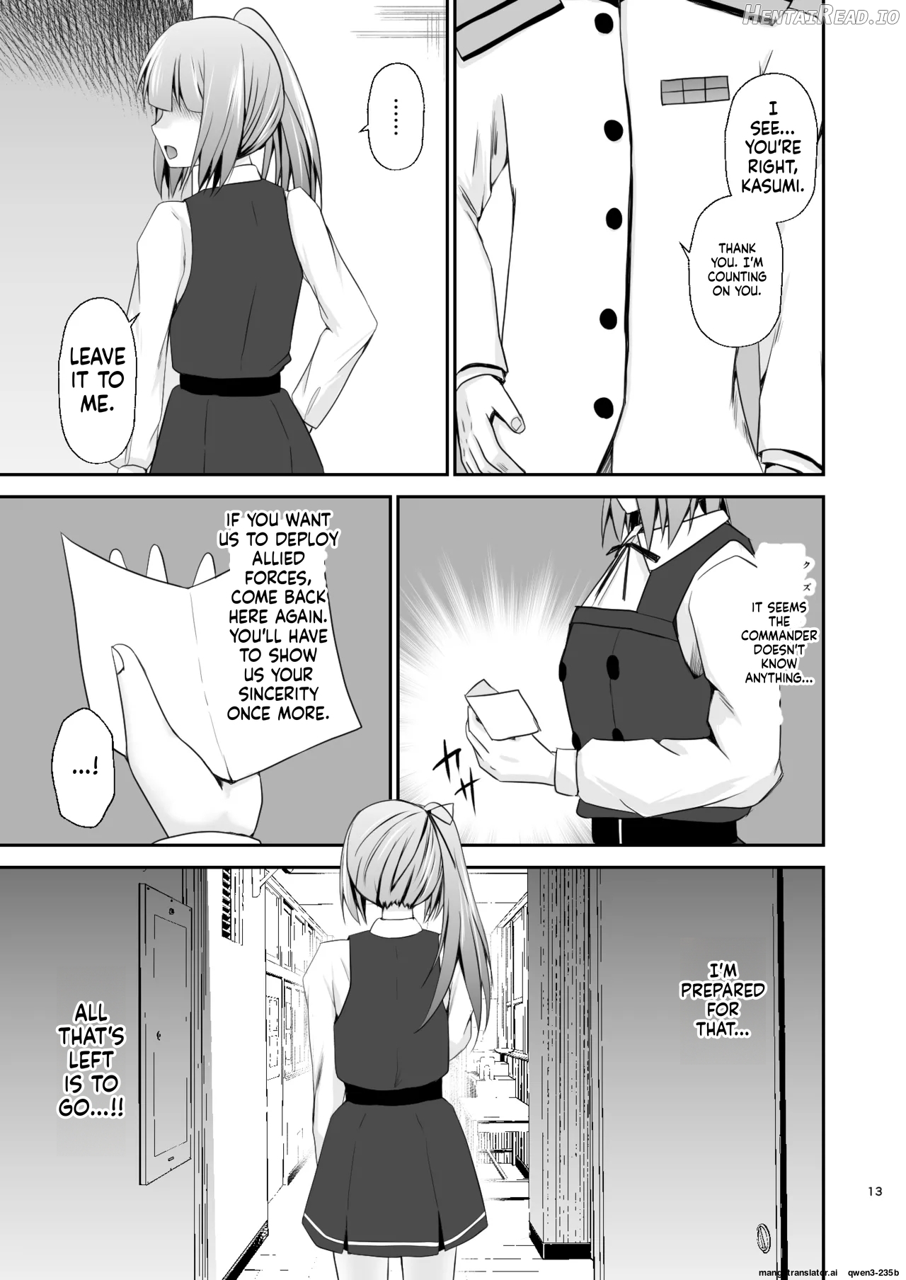 Kasumi no Kakugo Chapter 1 - page 14
