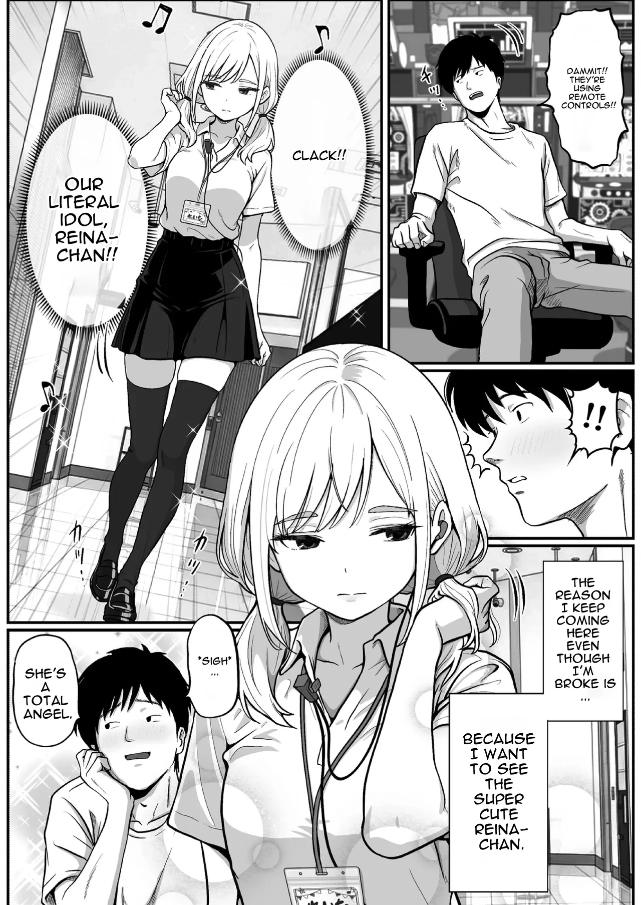 Pachi-ya no Idol Tenin Reina-chan o Onaho ni Shita Hanashi Chapter 1 - page 5