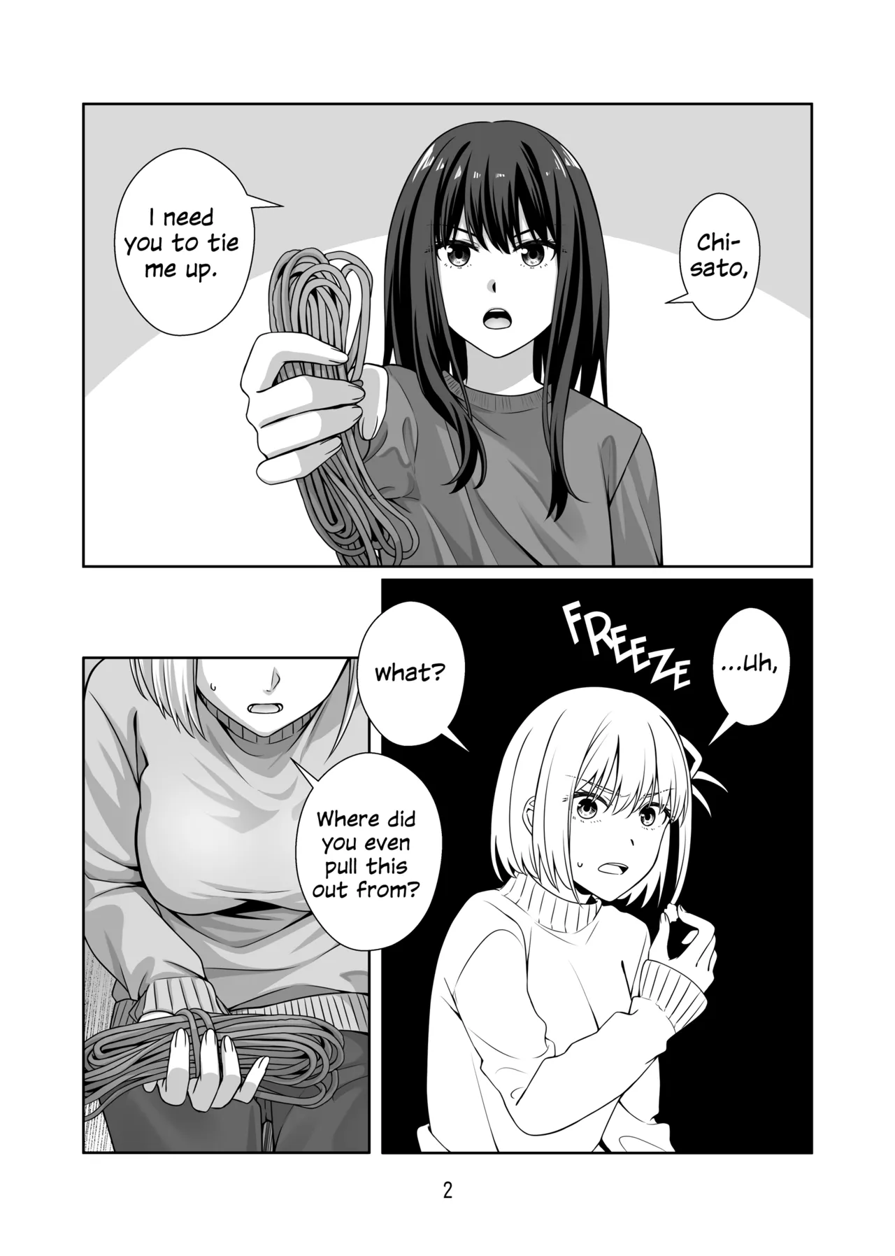 Shibari Play o Yaritaitte Itta no Omae darou! Chapter 1 - page 3