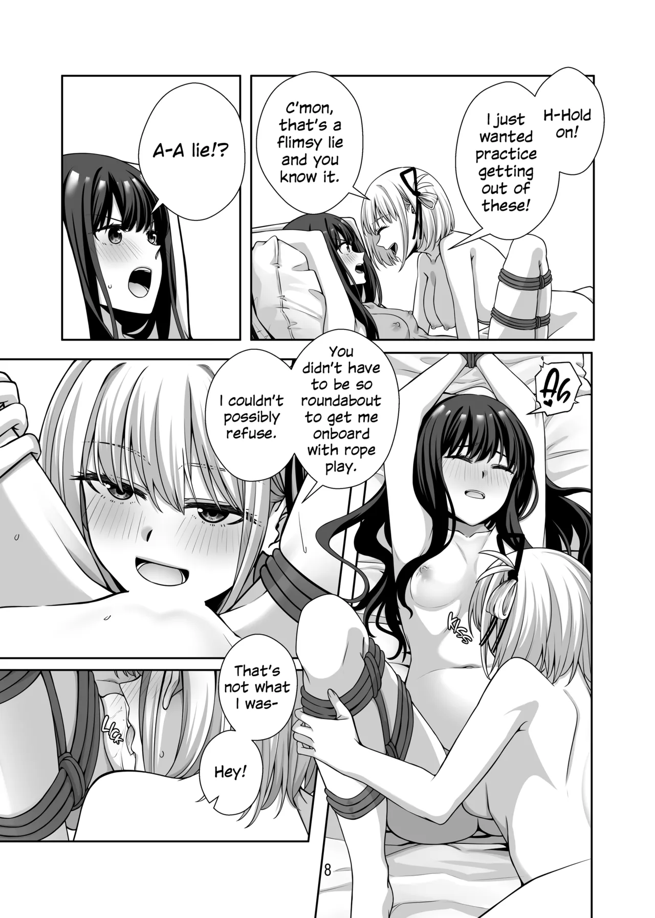 Shibari Play o Yaritaitte Itta no Omae darou! Chapter 1 - page 9