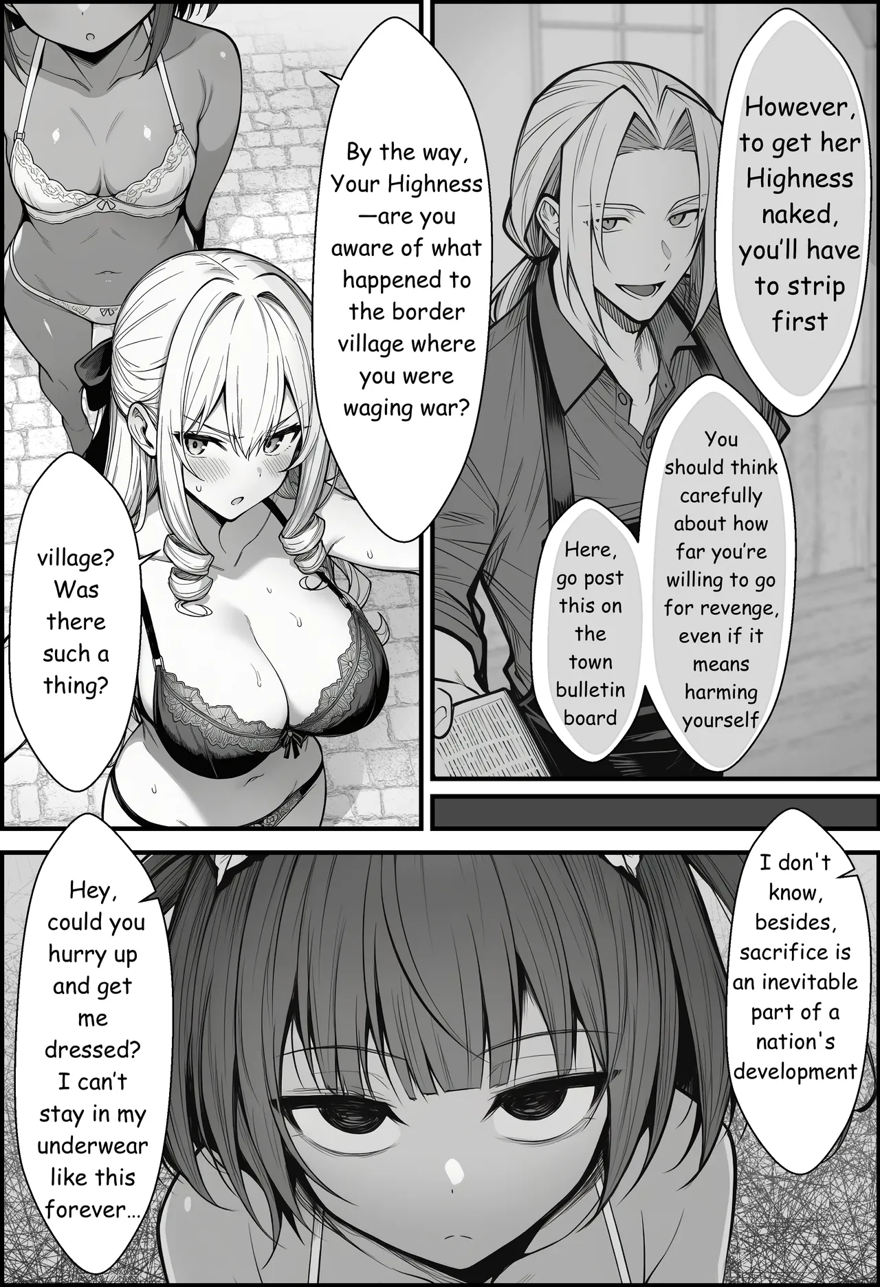 A Story About Teaching a Selfish Princess—Who Rules with Tyranny—a Lesson by Dressing Her in an Invisible Gown Chapter 1 - page 32