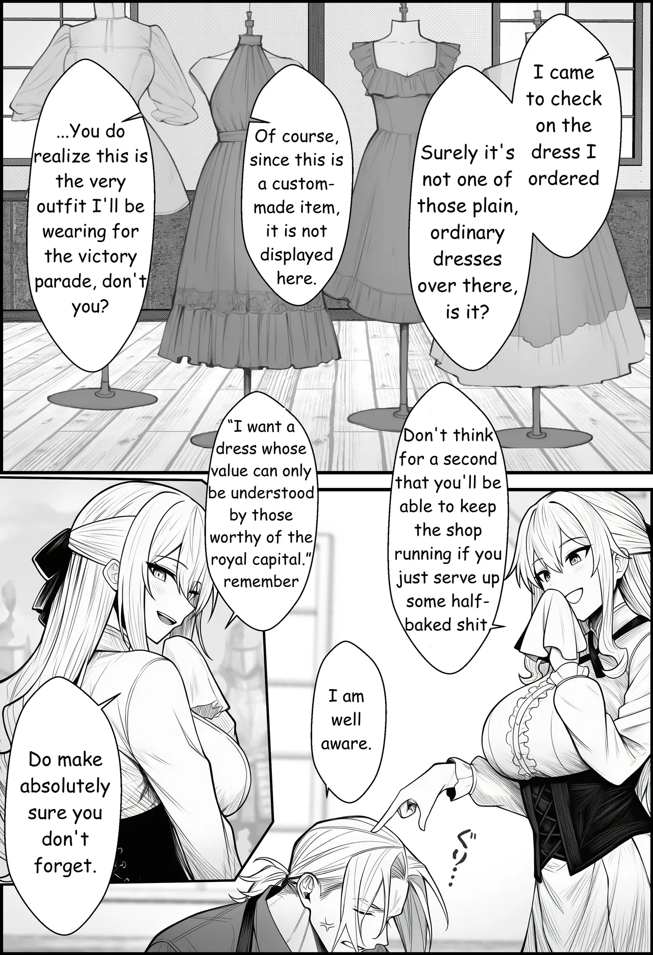 A Story About Teaching a Selfish Princess—Who Rules with Tyranny—a Lesson by Dressing Her in an Invisible Gown Chapter 1 - page 7