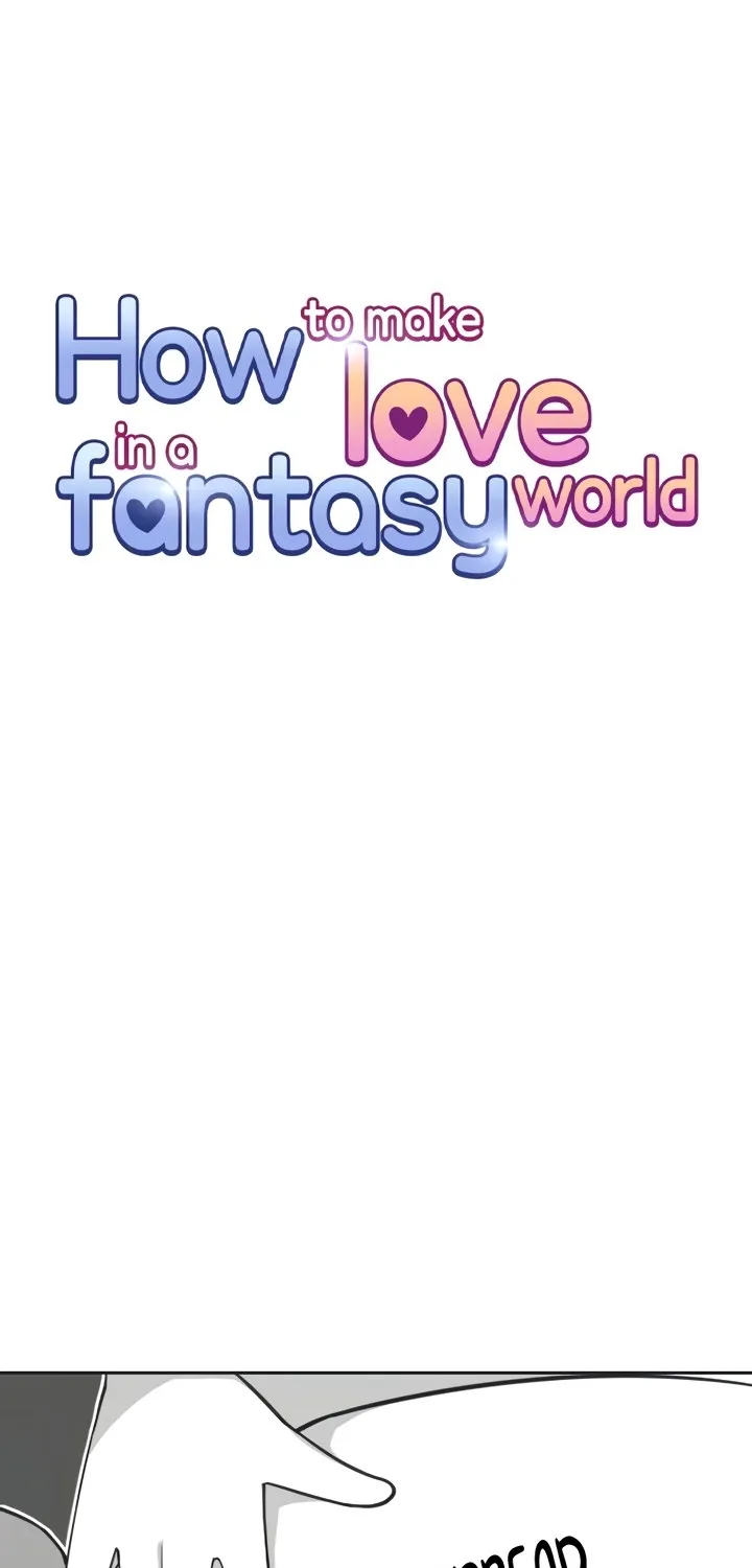 How to Make Love in a Fantasy World Chapter 8 - page 1