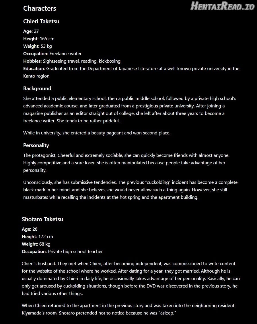 Chieri-san Can't Lose! A Perverted Toilet Wife Who Can Be Fertilized With Anyone's Sperm With Her Husband's Approval Chapter 1 - page 44