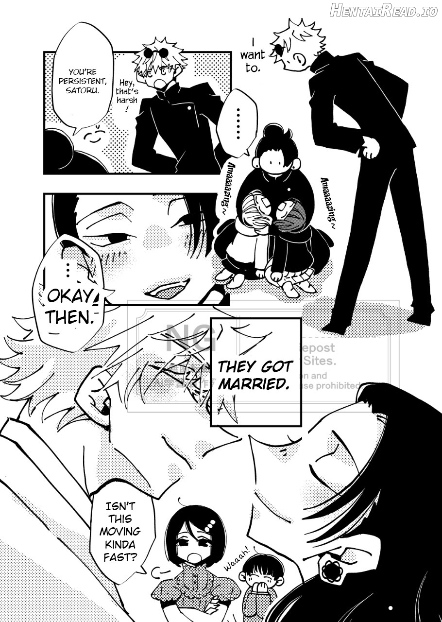A Story Where Gojo Somehow Ends Up Going Back to the Past, Tries His Absolute Best Through All the Chaos, and Ends Up Happy with Geto Chapter 1 - page 23
