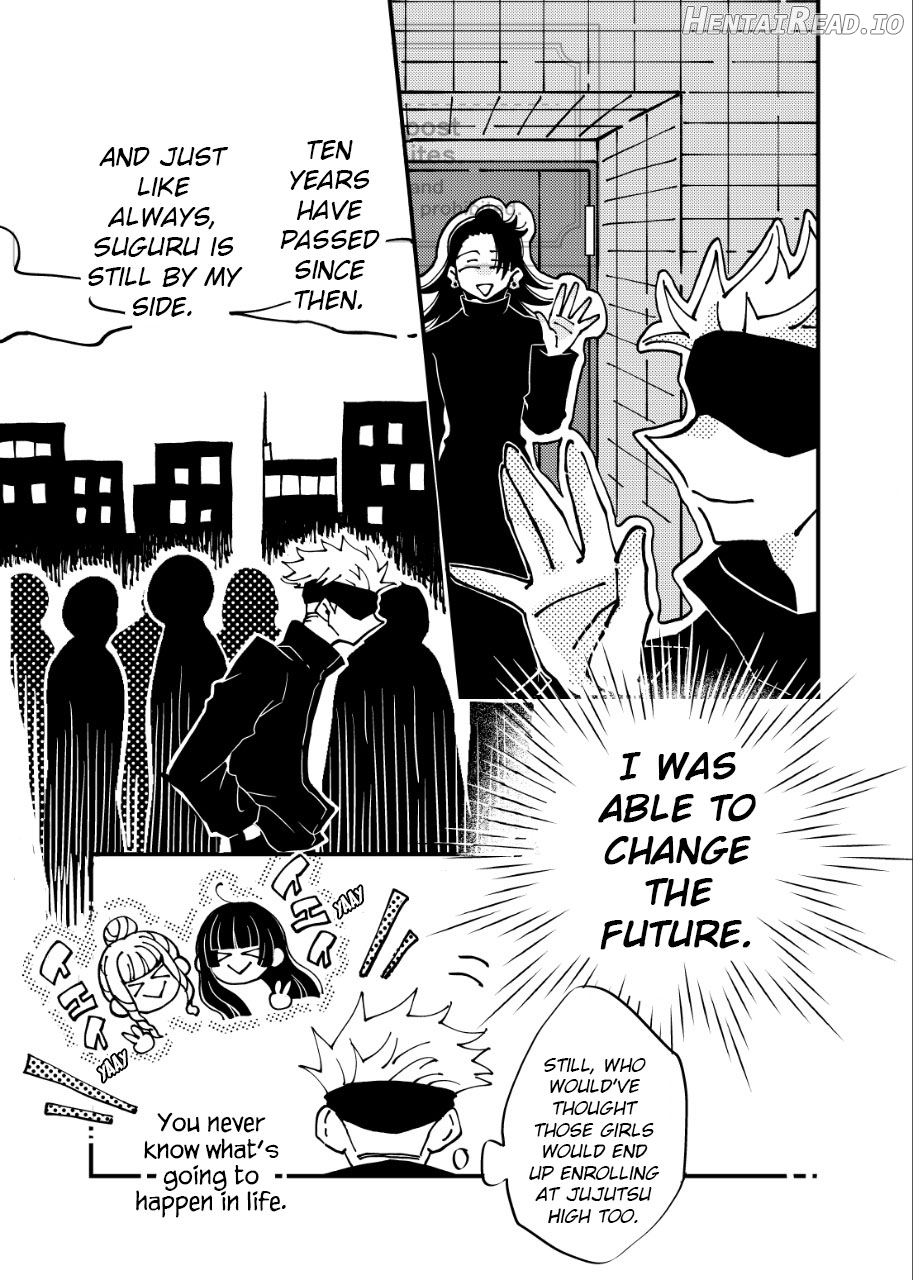A Story Where Gojo Somehow Ends Up Going Back to the Past, Tries His Absolute Best Through All the Chaos, and Ends Up Happy with Geto Chapter 1 - page 28