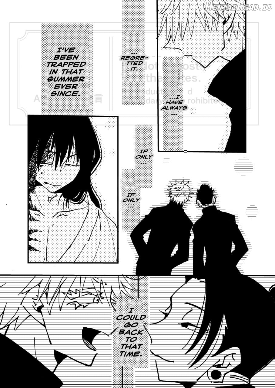 A Story Where Gojo Somehow Ends Up Going Back to the Past, Tries His Absolute Best Through All the Chaos, and Ends Up Happy with Geto Chapter 1 - page 3
