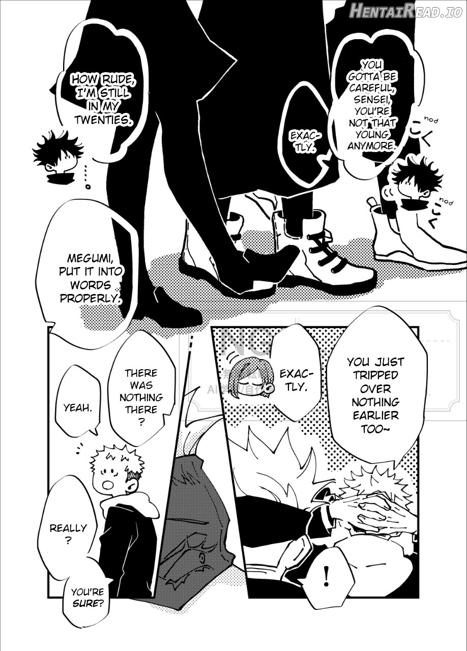 A Story Where Gojo Somehow Ends Up Going Back to the Past, Tries His Absolute Best Through All the Chaos, and Ends Up Happy with Geto Chapter 1 - page 31