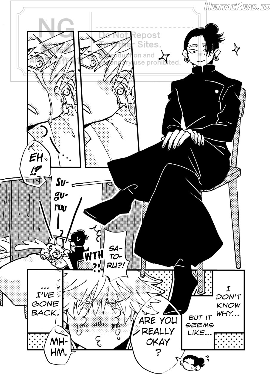 A Story Where Gojo Somehow Ends Up Going Back to the Past, Tries His Absolute Best Through All the Chaos, and Ends Up Happy with Geto Chapter 1 - page 7