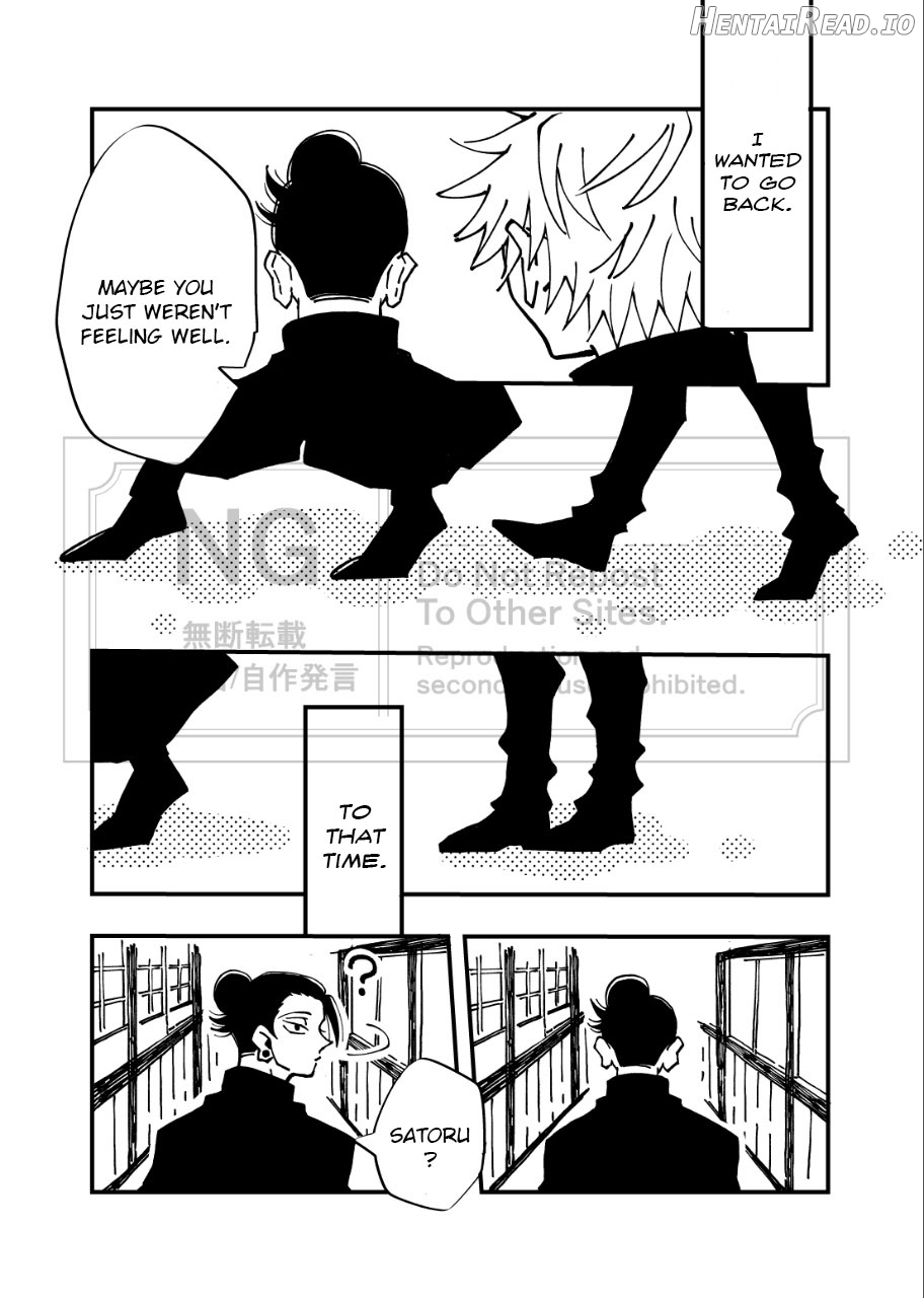 A Story Where Gojo Somehow Ends Up Going Back to the Past, Tries His Absolute Best Through All the Chaos, and Ends Up Happy with Geto Chapter 1 - page 8