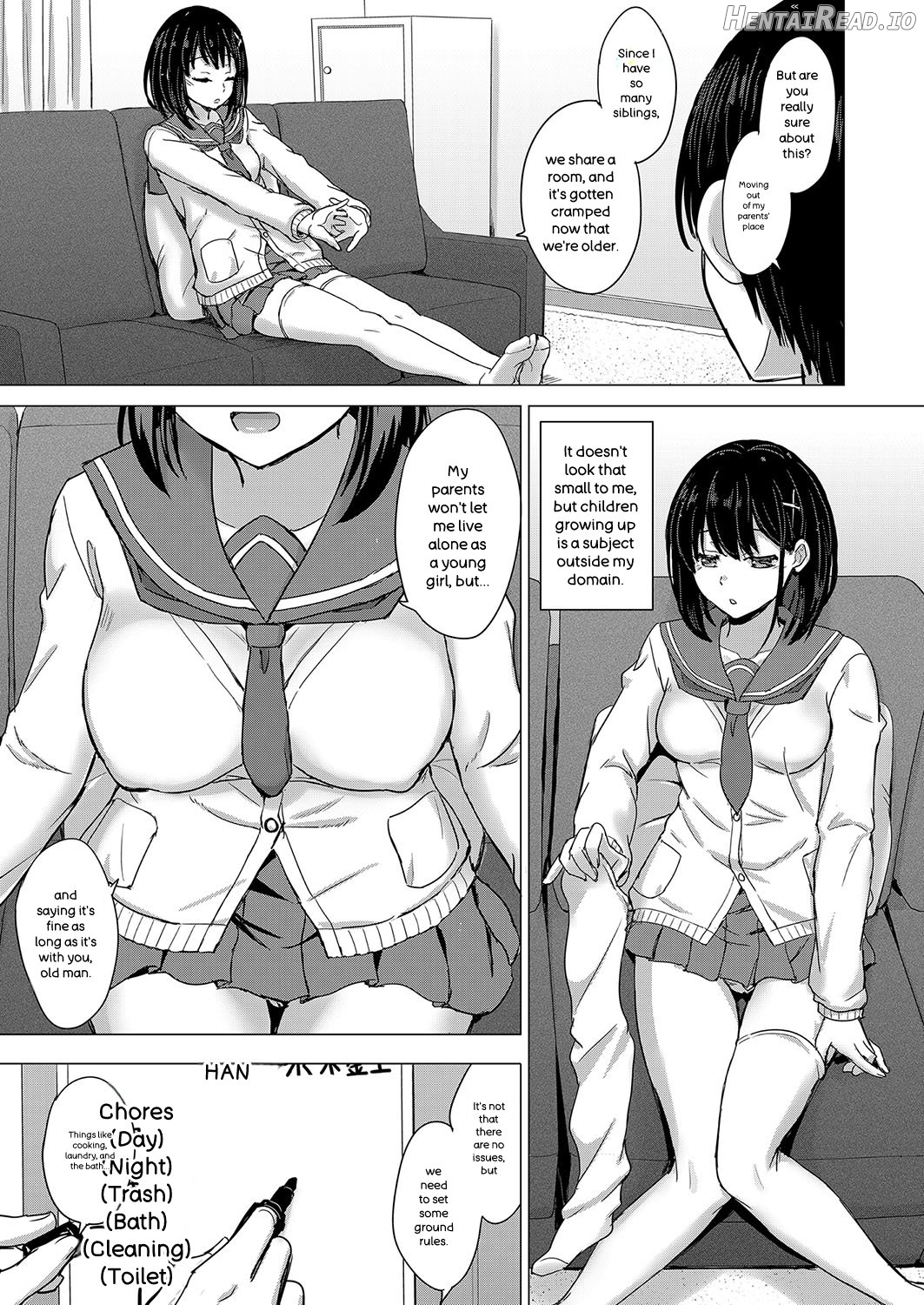 Iyarashii Kono Ko-tachi wa Tsukaretai. Chapter 1 - page 96