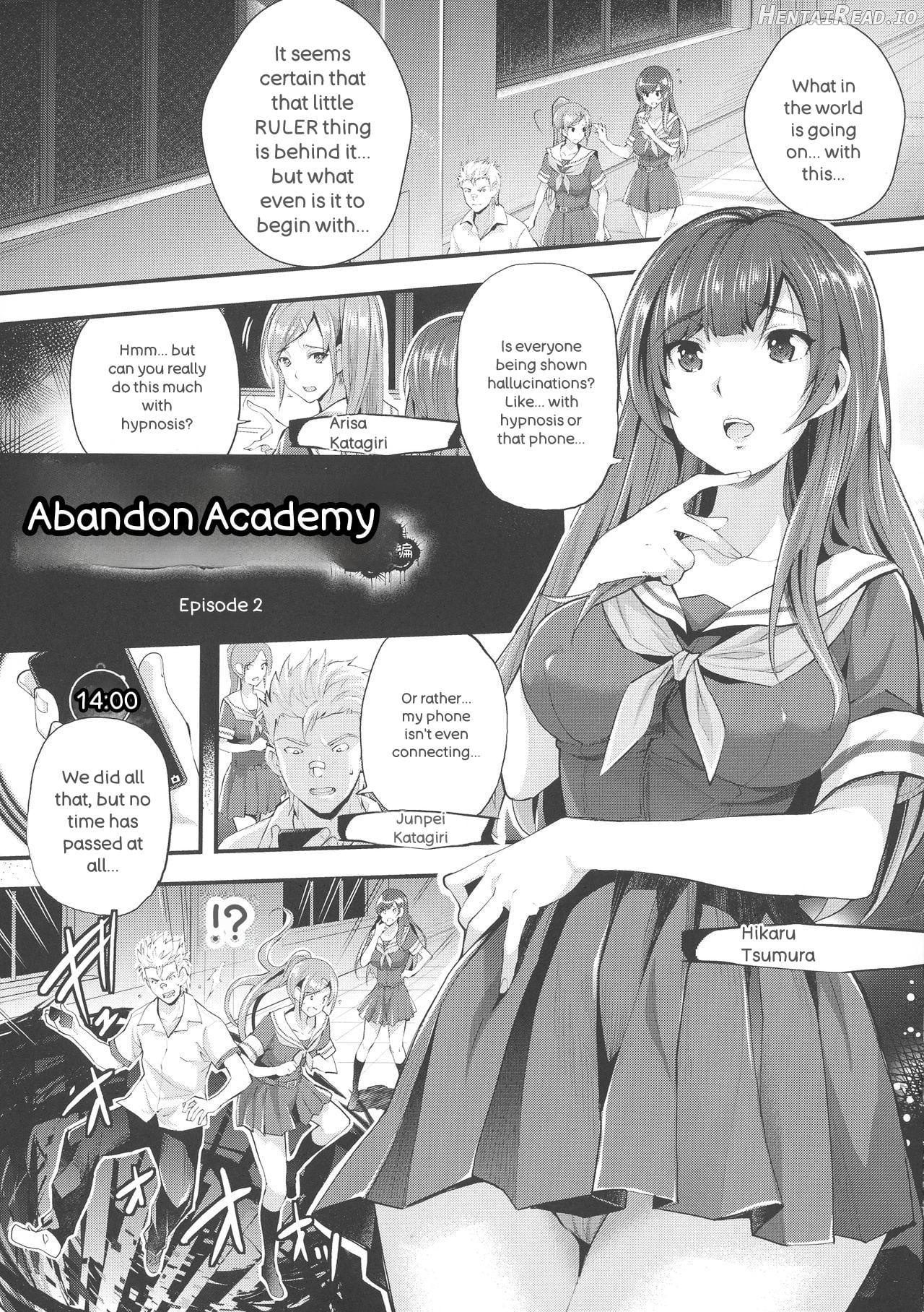 Abandon-100 Nukishinai to Derarenai Fushigi na Kyoushitsu Chapter 1 - page 40