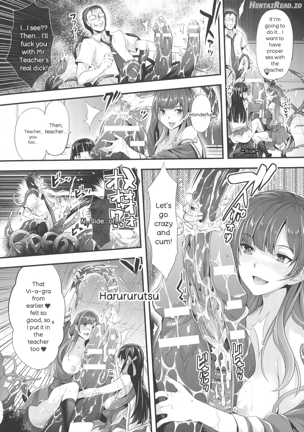 Abandon-100 Nukishinai to Derarenai Fushigi na Kyoushitsu Chapter 1 - page 59
