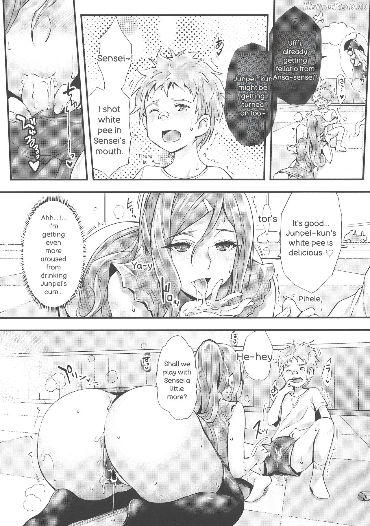 Abandon-100 Nukishinai to Derarenai Fushigi na Kyoushitsu Chapter 1 - page 91