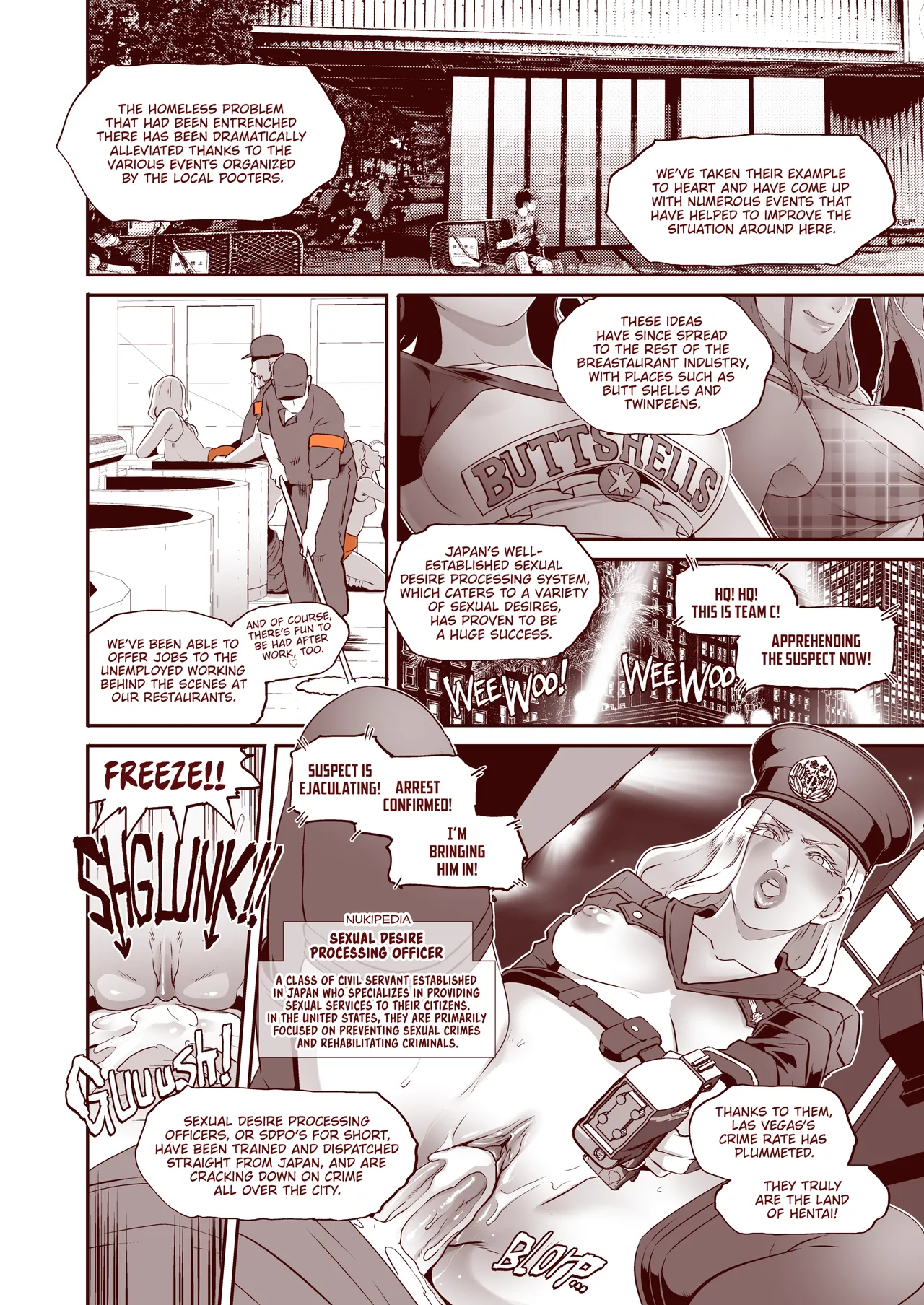 DELIGHTFULLY FUCKABLE AND UNREFINED in LAS VEGAS Chapter 1 - page 12