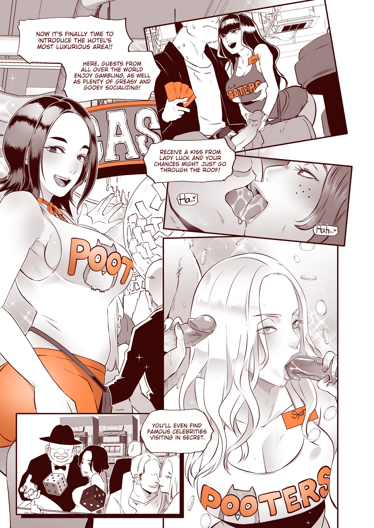 DELIGHTFULLY FUCKABLE AND UNREFINED in LAS VEGAS Chapter 1 - page 13