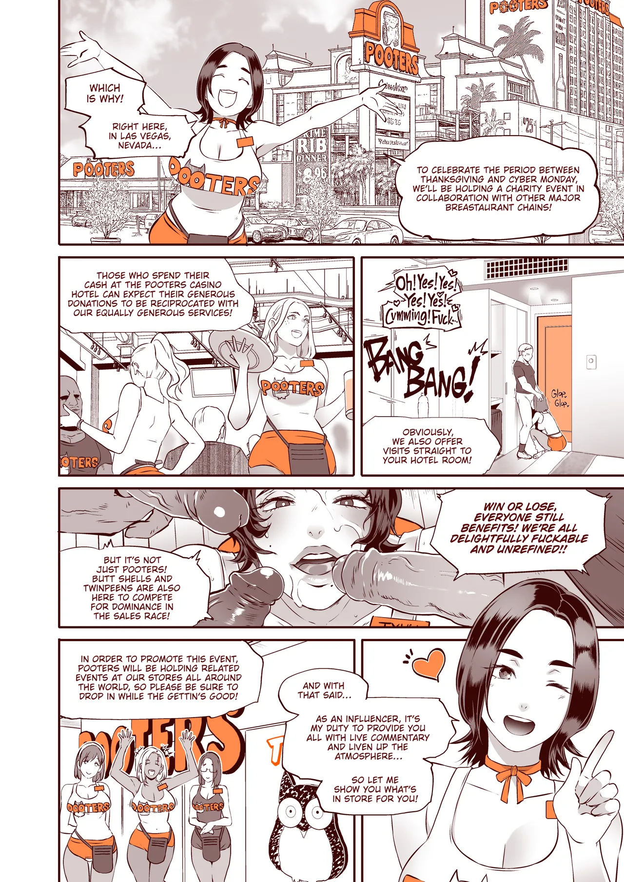 DELIGHTFULLY FUCKABLE AND UNREFINED in LAS VEGAS Chapter 1 - page 6