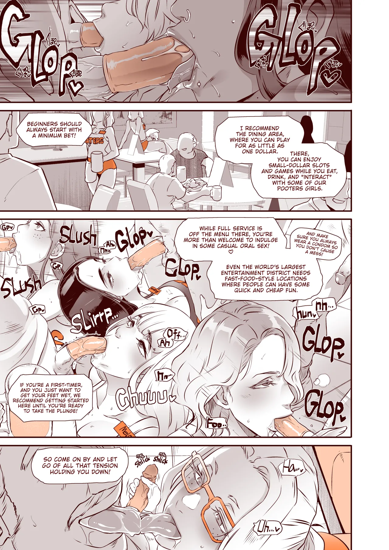DELIGHTFULLY FUCKABLE AND UNREFINED in LAS VEGAS Chapter 1 - page 7