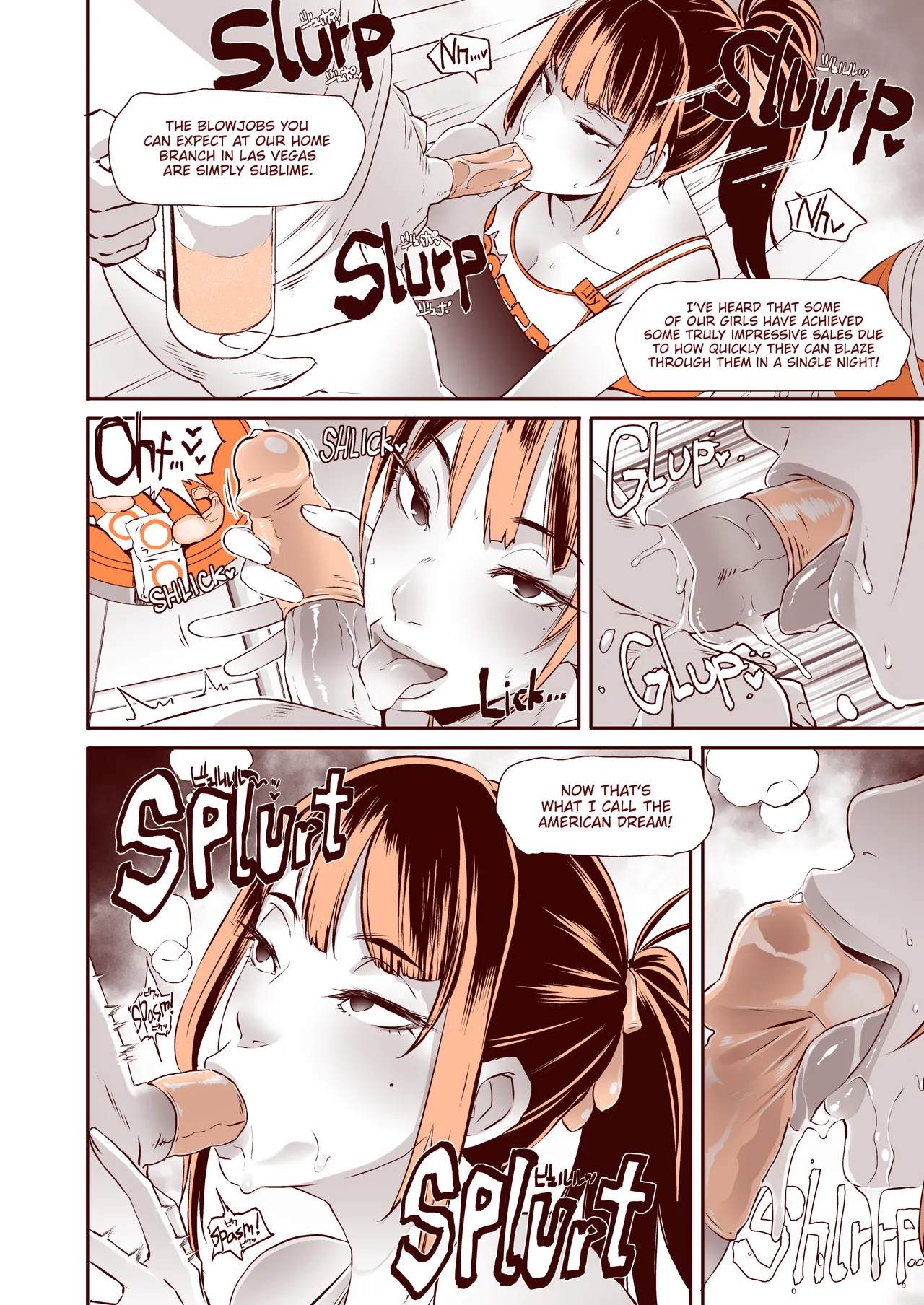 DELIGHTFULLY FUCKABLE AND UNREFINED in LAS VEGAS Chapter 1 - page 8