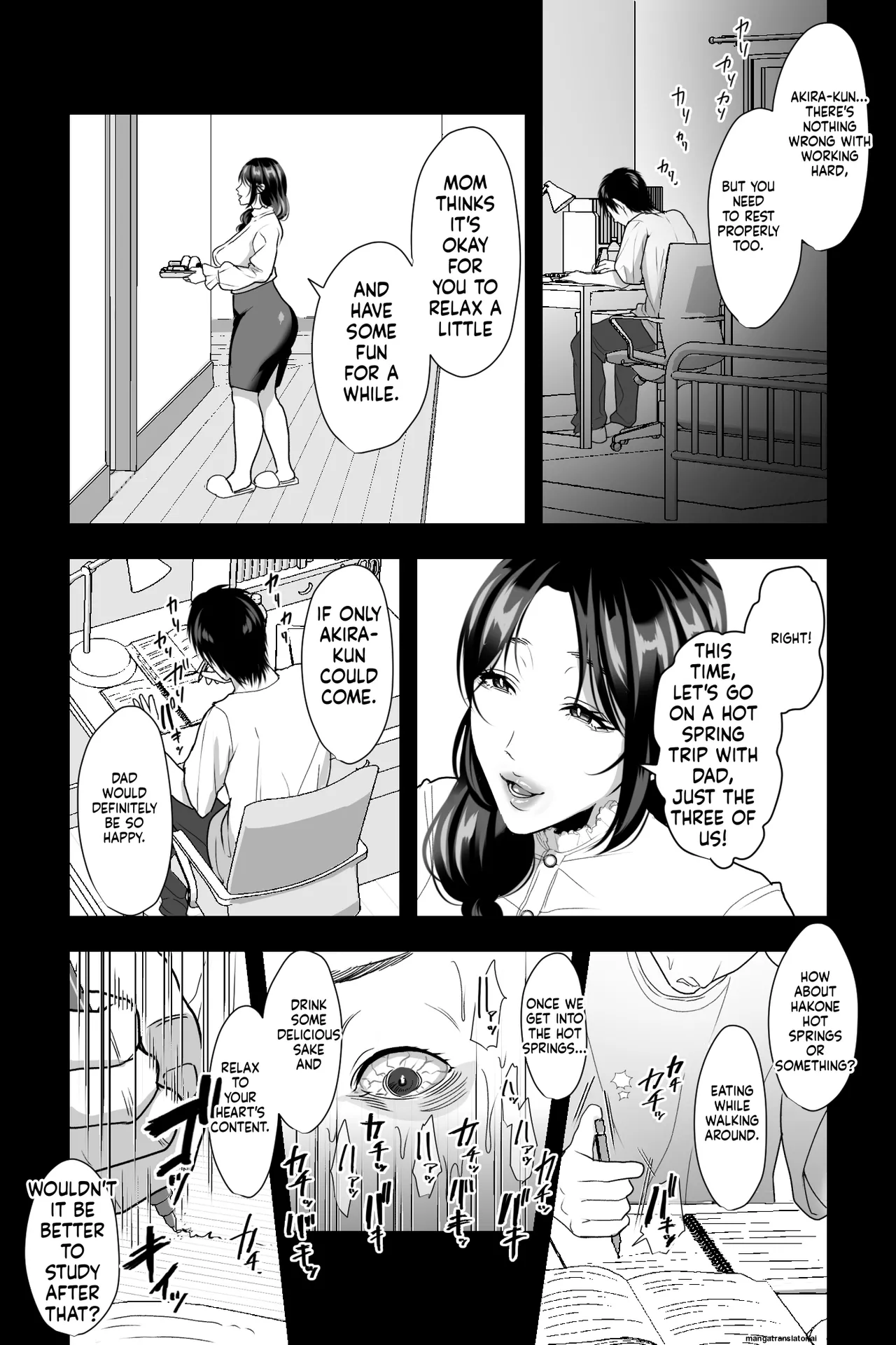 Haha Ochi Nikki ~Ureta Jitsubo no Nama Manko o Seishori Benjo ni Otosu made Chapter 1 - page 3