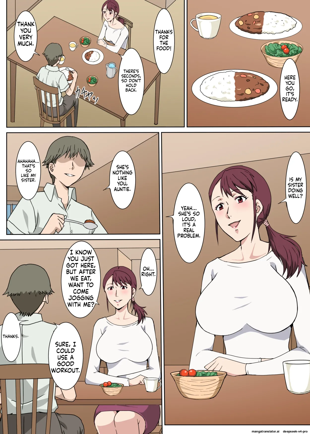 Majime de Akarui Obasan wo Sex de Iinari ni Shita Hanashi Chapter 1 - page 5