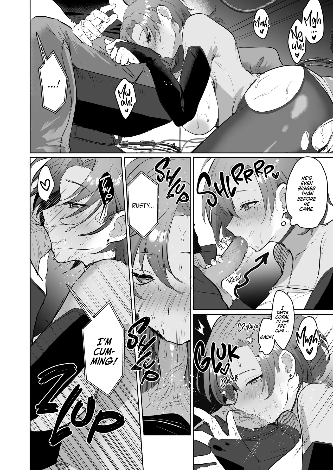 Coral no Megumi de Nyotaika Shita Senyuu to xxx Suru Hon Chapter 1 - page 33