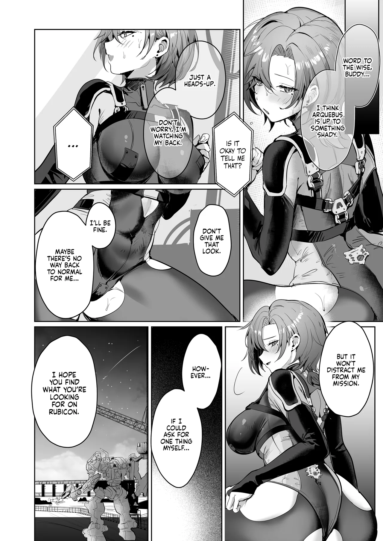 Coral no Megumi de Nyotaika Shita Senyuu to xxx Suru Hon Chapter 1 - page 39