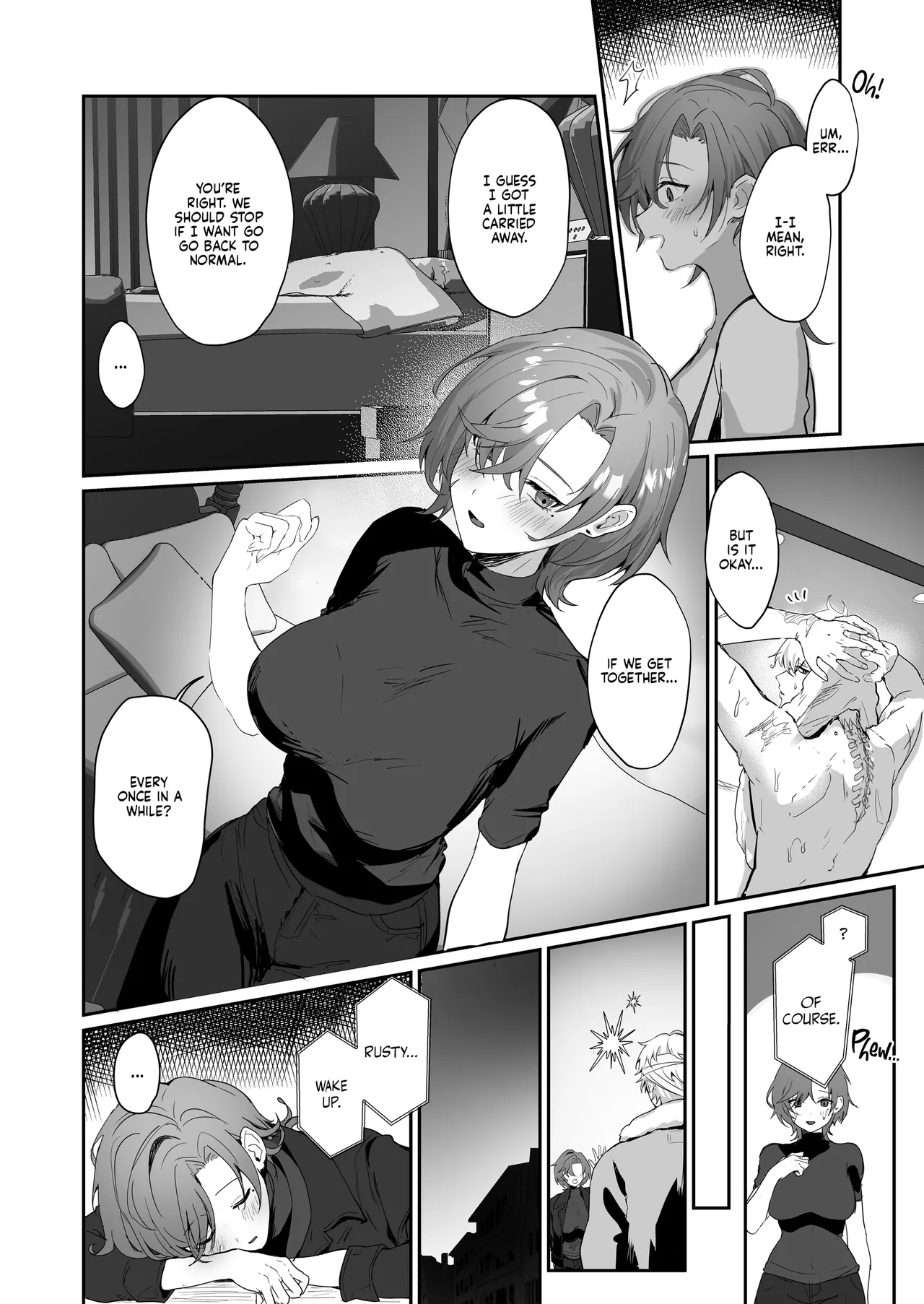 Coral no Megumi de Nyotaika Shita Senyuu to xxx Suru Hon Chapter 1 - page 49