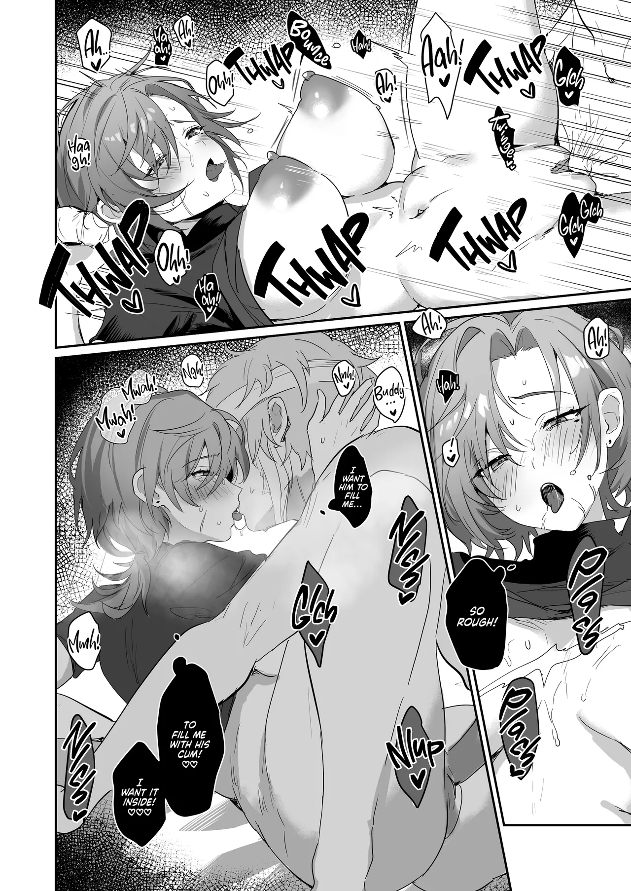 Coral no Megumi de Nyotaika Shita Senyuu to xxx Suru Hon Chapter 1 - page 57