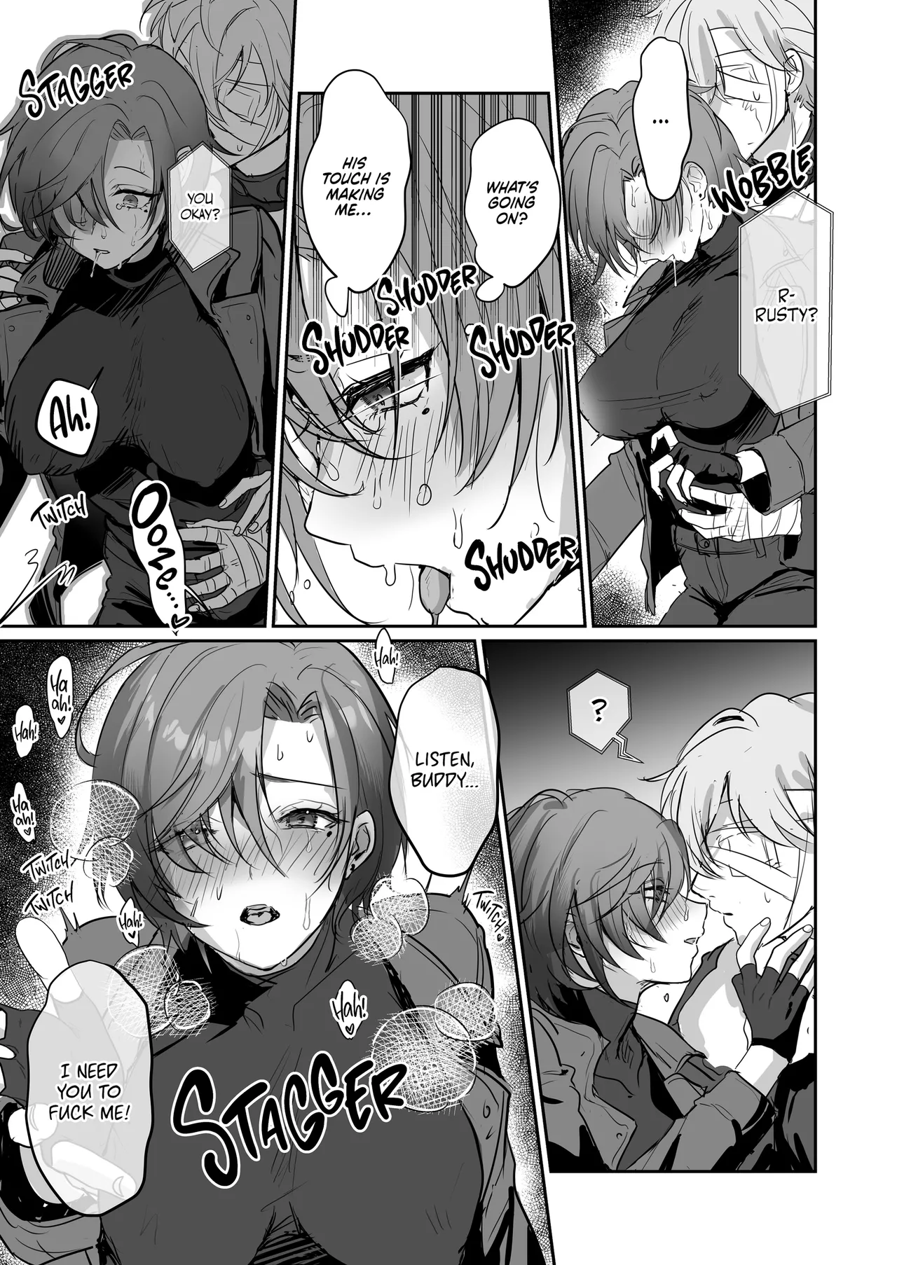 Coral no Megumi de Nyotaika Shita Senyuu to xxx Suru Hon Chapter 1 - page 8