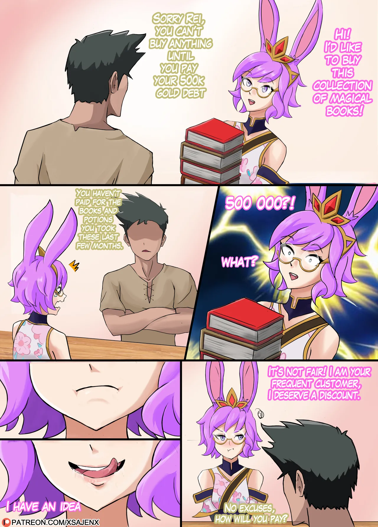 Joyful Hops: A Rei's tale Chapter 1 - page 2