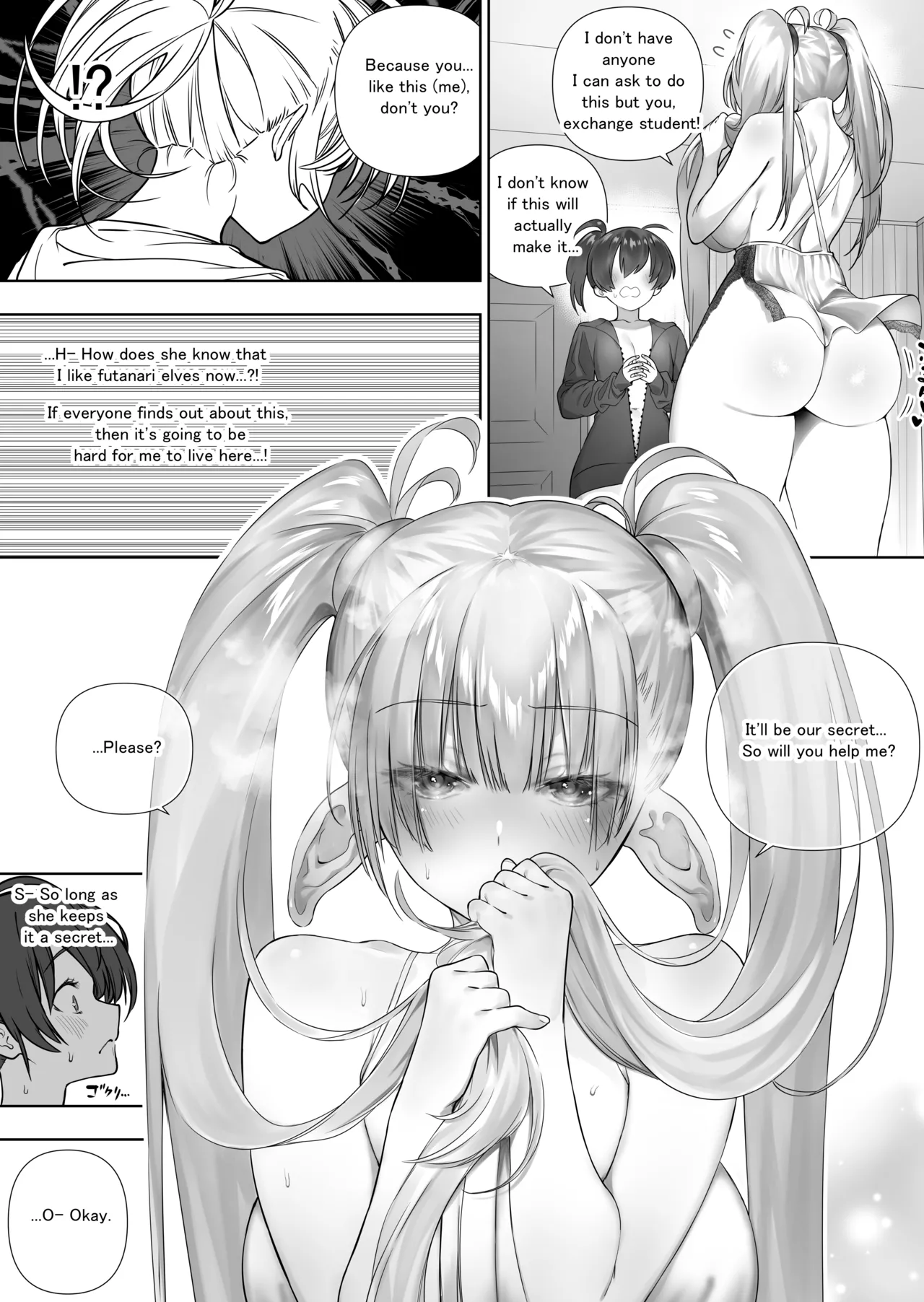 Futanari no Elf ongoing Chapter 1 - page 158